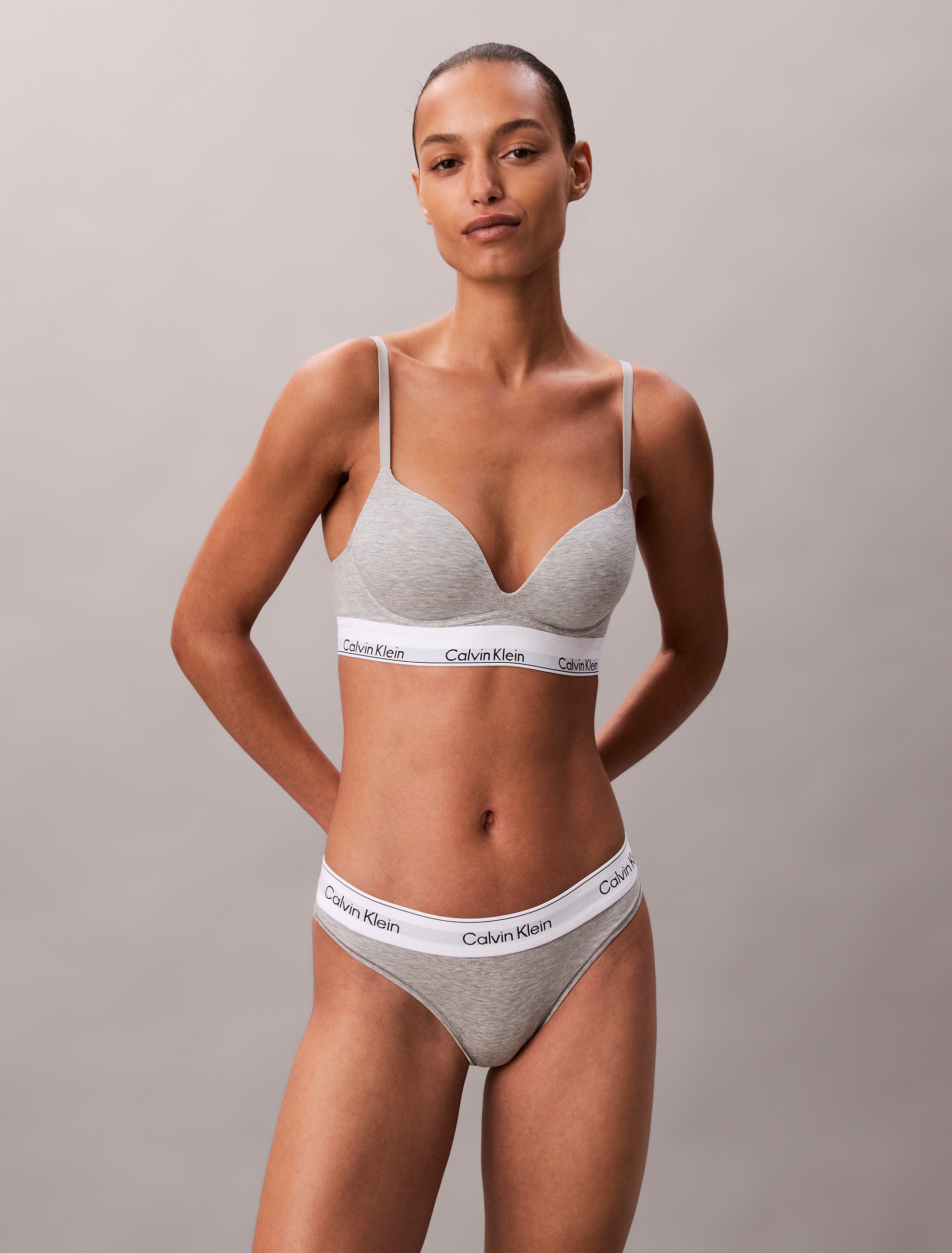 Image of Calvin Klein Underwear Push-up-BH "PLUNGE PUSH UP" mit Logobund