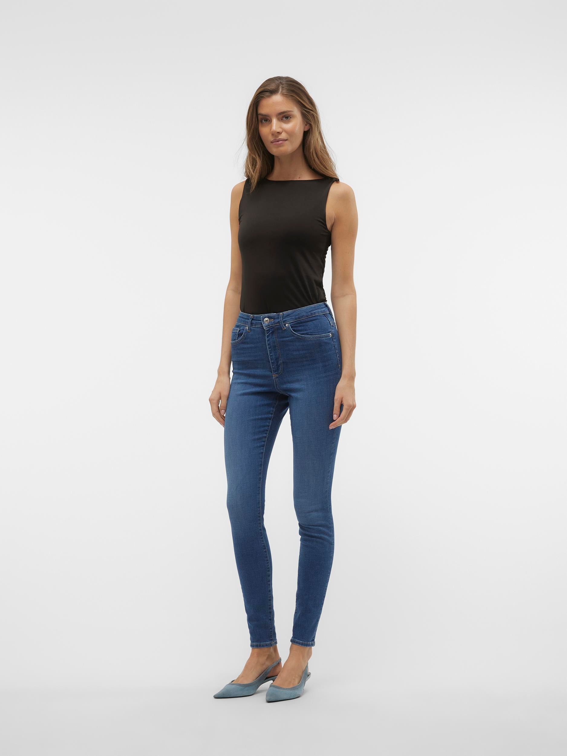 Vero Moda Skinny-fit-Jeans »VMSOPHIA HR SKINNY JEANS RI389 GA NOOS«