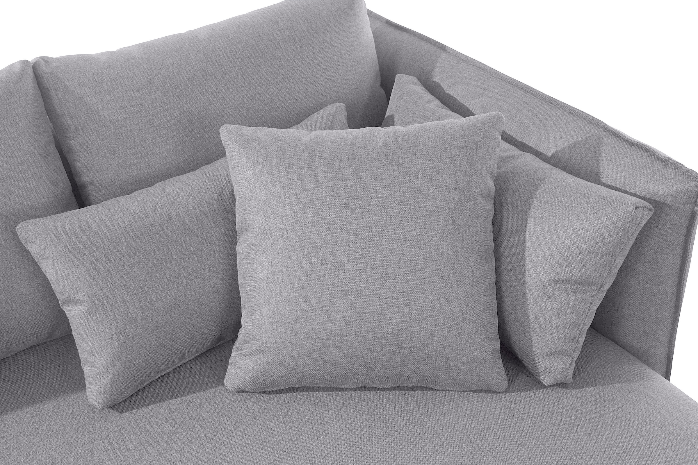 GOODproduct Ottomane »Nöre« kurzes Lounge-Modul - zum Zusammenstellen, Breite 138 cm, Tiefe 128 cm