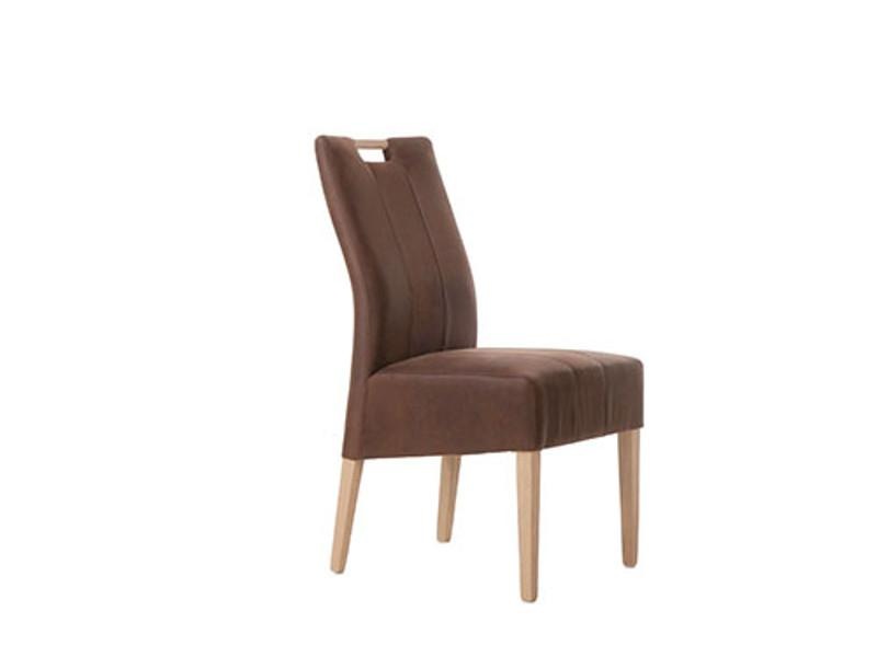 Wood Dream Stuhl »Vigo«, (Set), 2 St., Microfaser, Vollmontiert, Sitzhöhe 49 cm