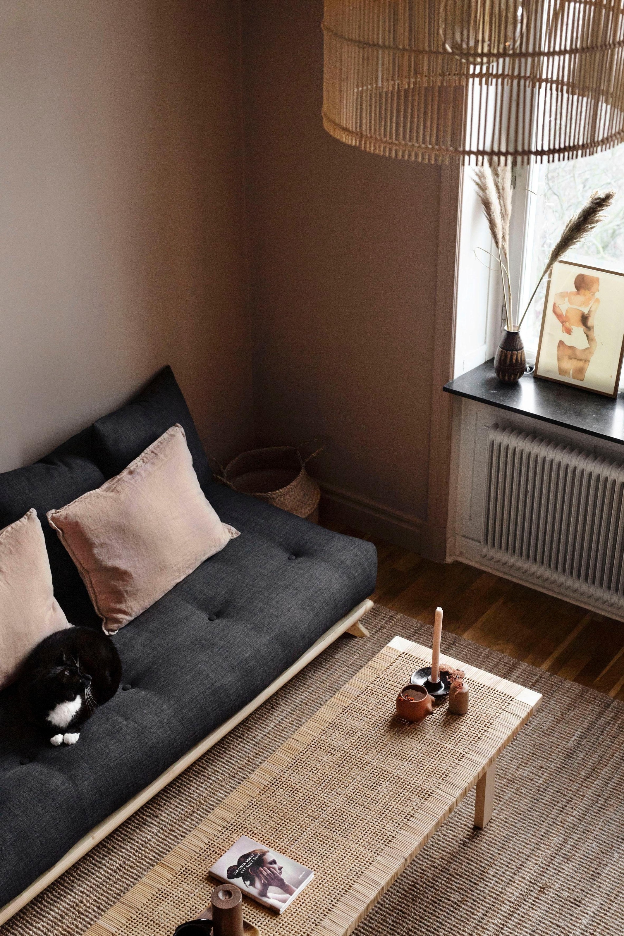 Karup Design Daybett "Senza, Sofa, mit Futonmatratze, minimalistisch, massives Kiefernholz" Handgefertigt, skandinavisches Design, vielseitig, schlichter Stil