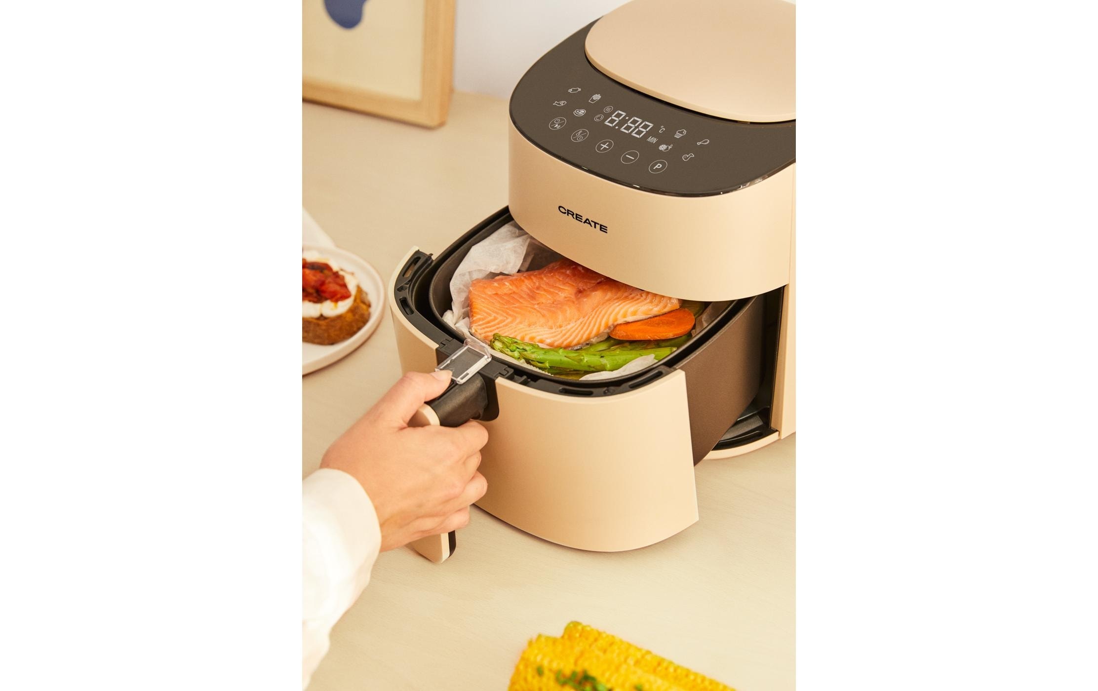   Heissluftfritteuse »Create Fryer Air Pro Compact 3,5 l« 1300 W Heissluft-Fritteuse