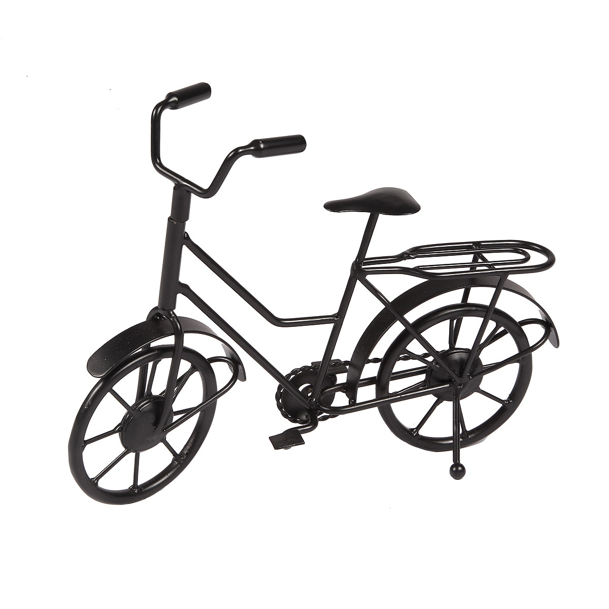 Ambiente Haus Objet décoratif »Deko Fahrrad - schwarz 27cm« aus Metall