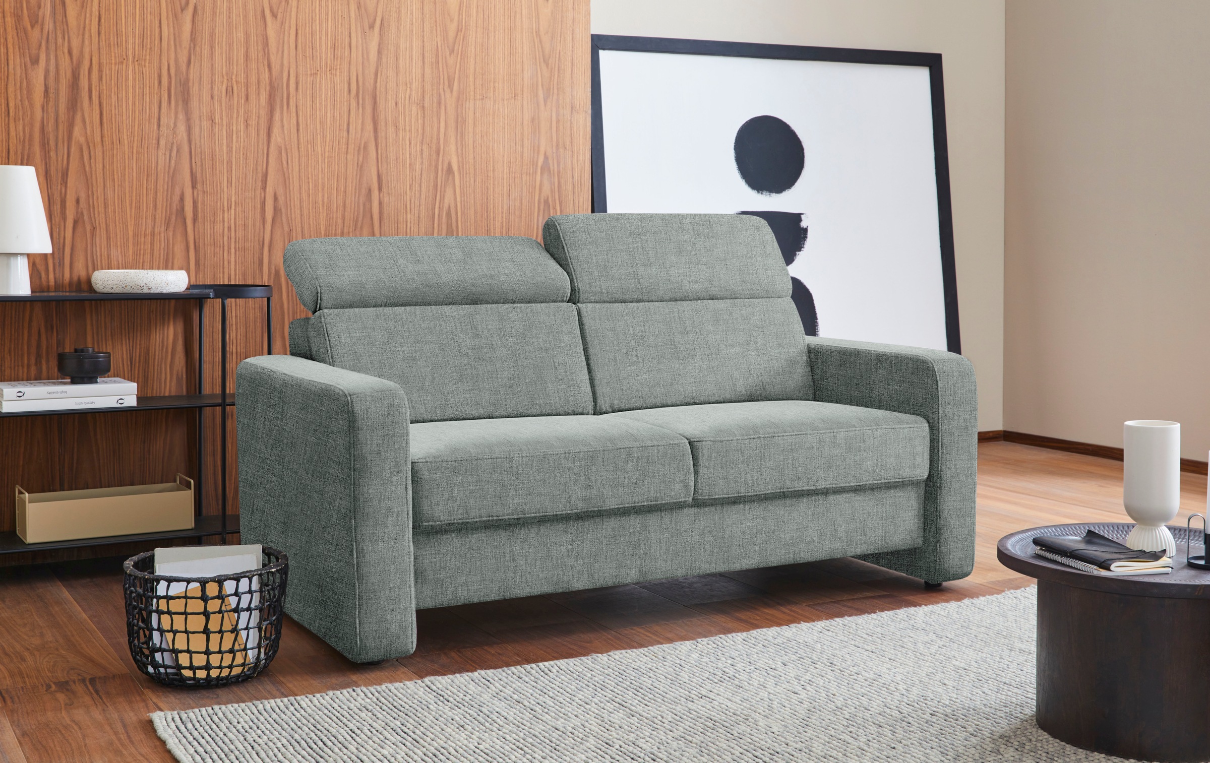 Image of sit&more 2,5-Sitzer »Bologna«, inklusive Kopfteilverstellung und Federkern bei Ackermann Versand Schweiz