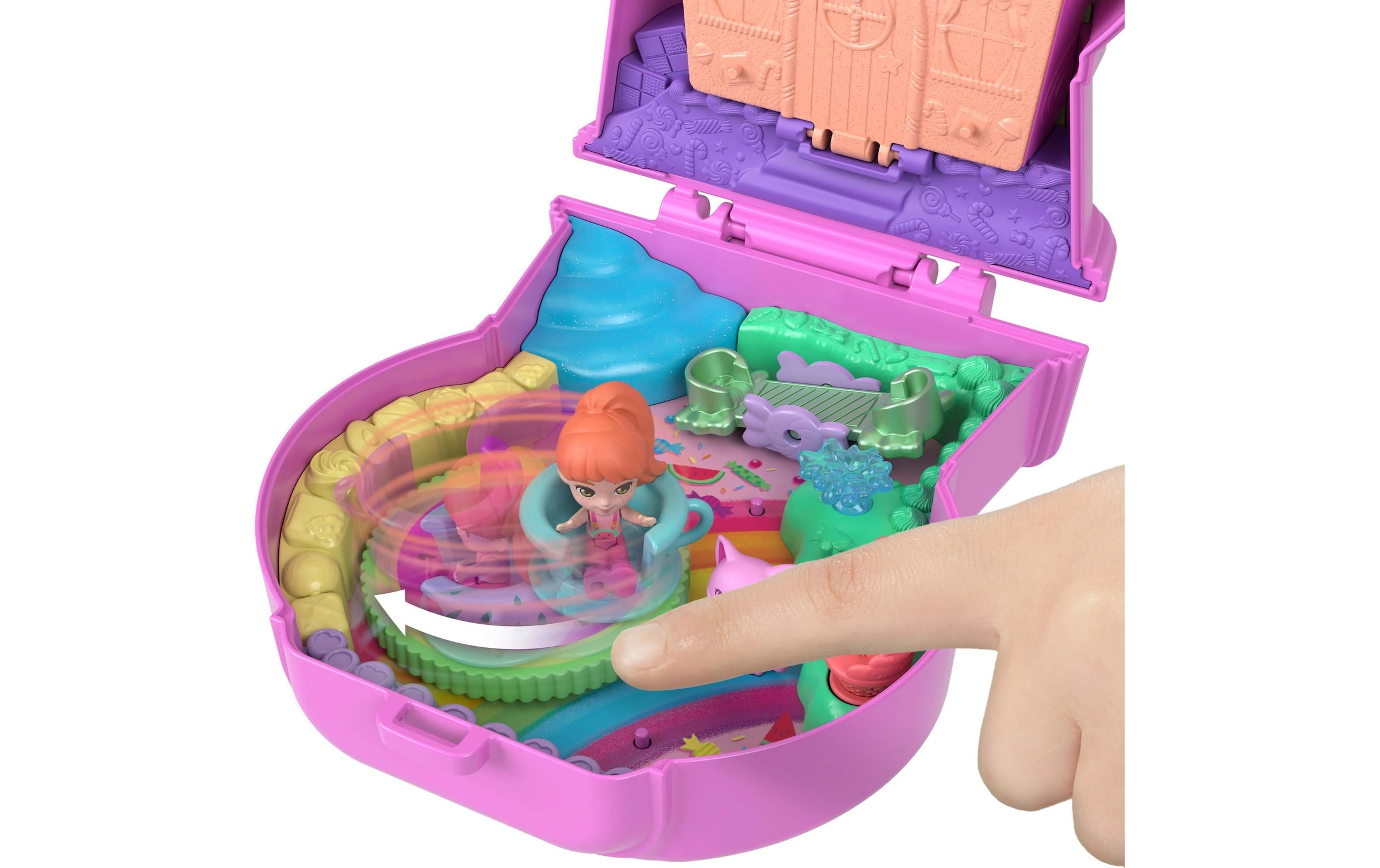 Polly Pocket Monde de jeu »Wassermelone- Kaugummi Schatulle«