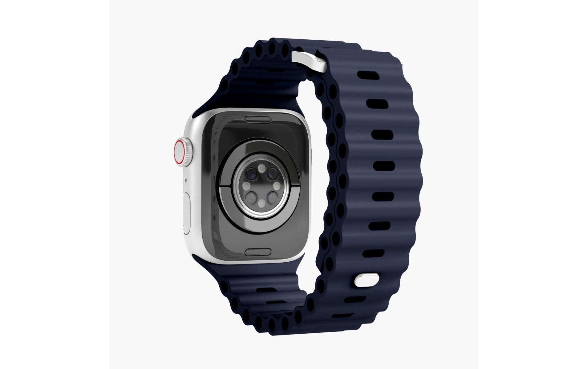 VONMÄHLEN Uhrenarmband »Band Apple Watch 42/44/45/49 mm Navy«