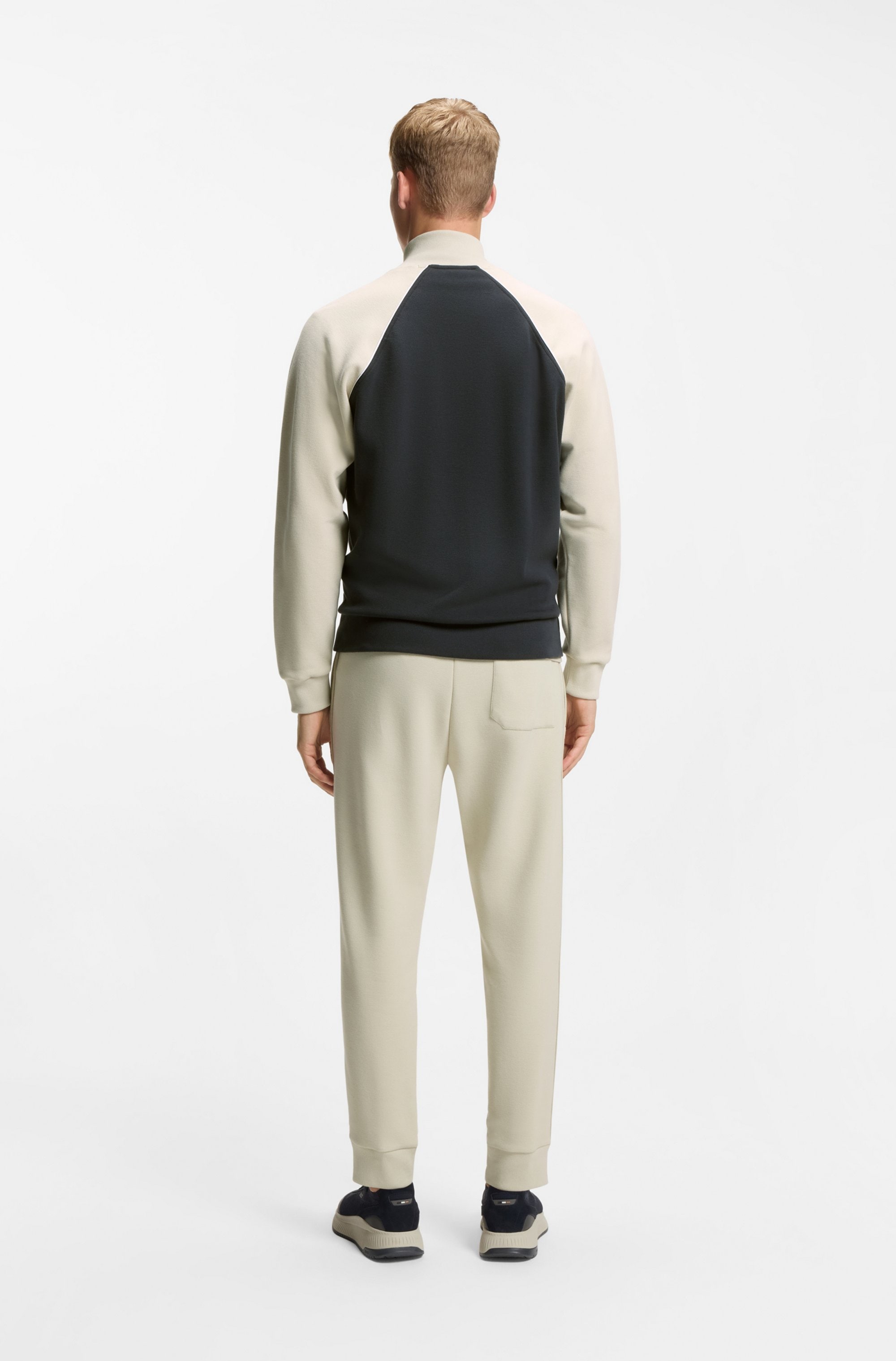 BOSS GREEN Veste sweat »Skaz« mit Markenlabel