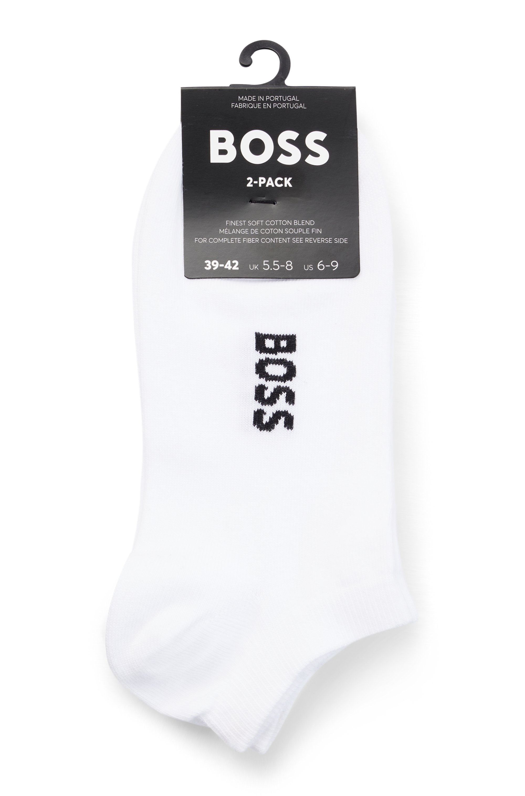 BOSS Sneakersocken »2P AS Logo CC W«, (Packung, 2 Paar, 2er Pack), mit Logoschriftzug