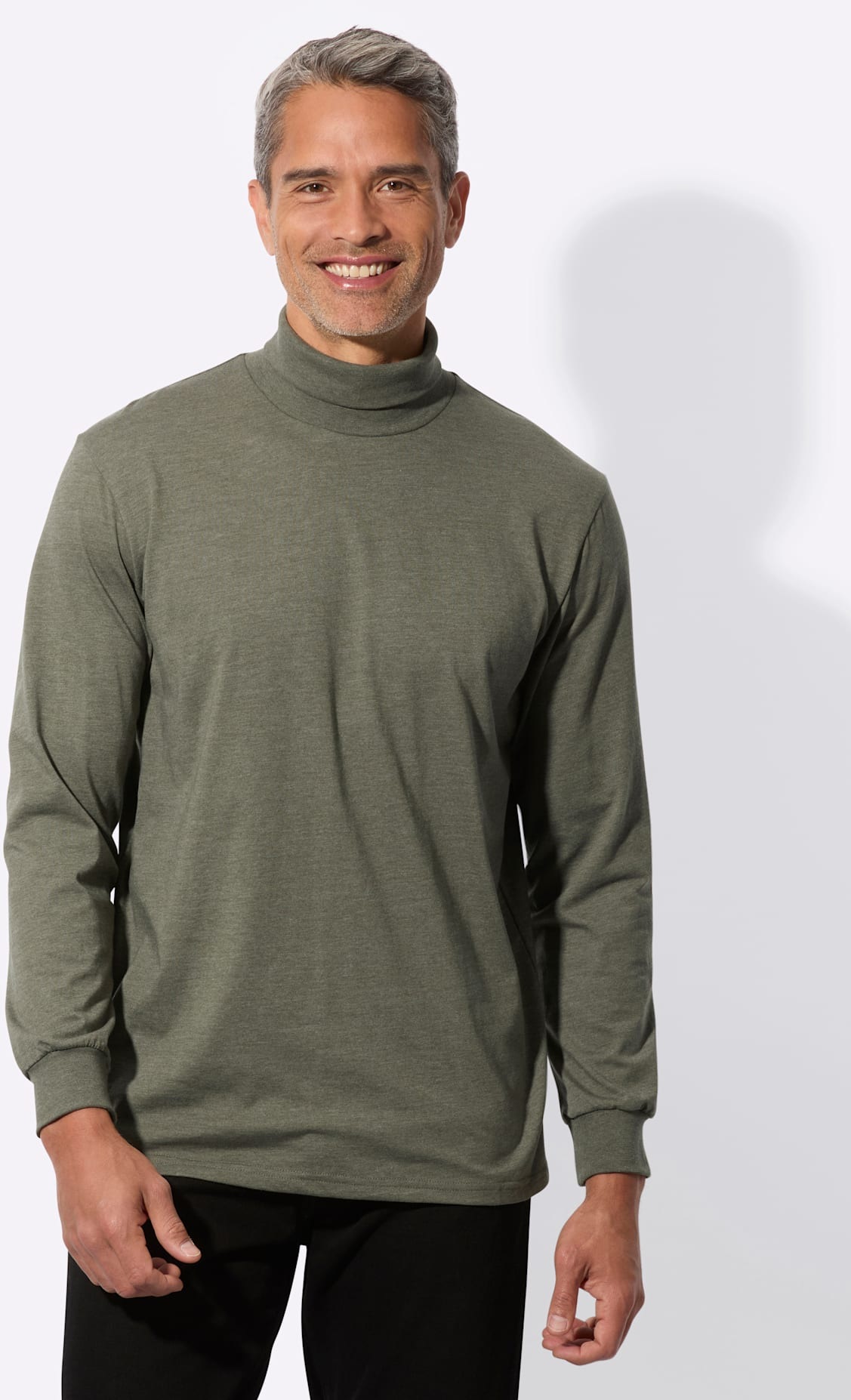 Classic T-shirt à col roulé »Rollkragen-Shirt« 1