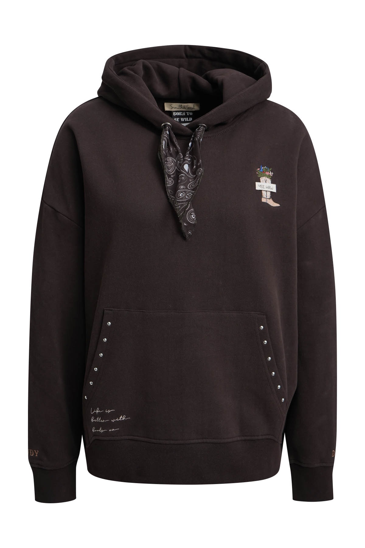Smith & Soul Hoodie , im Oversize Fit, Baumwollmix
