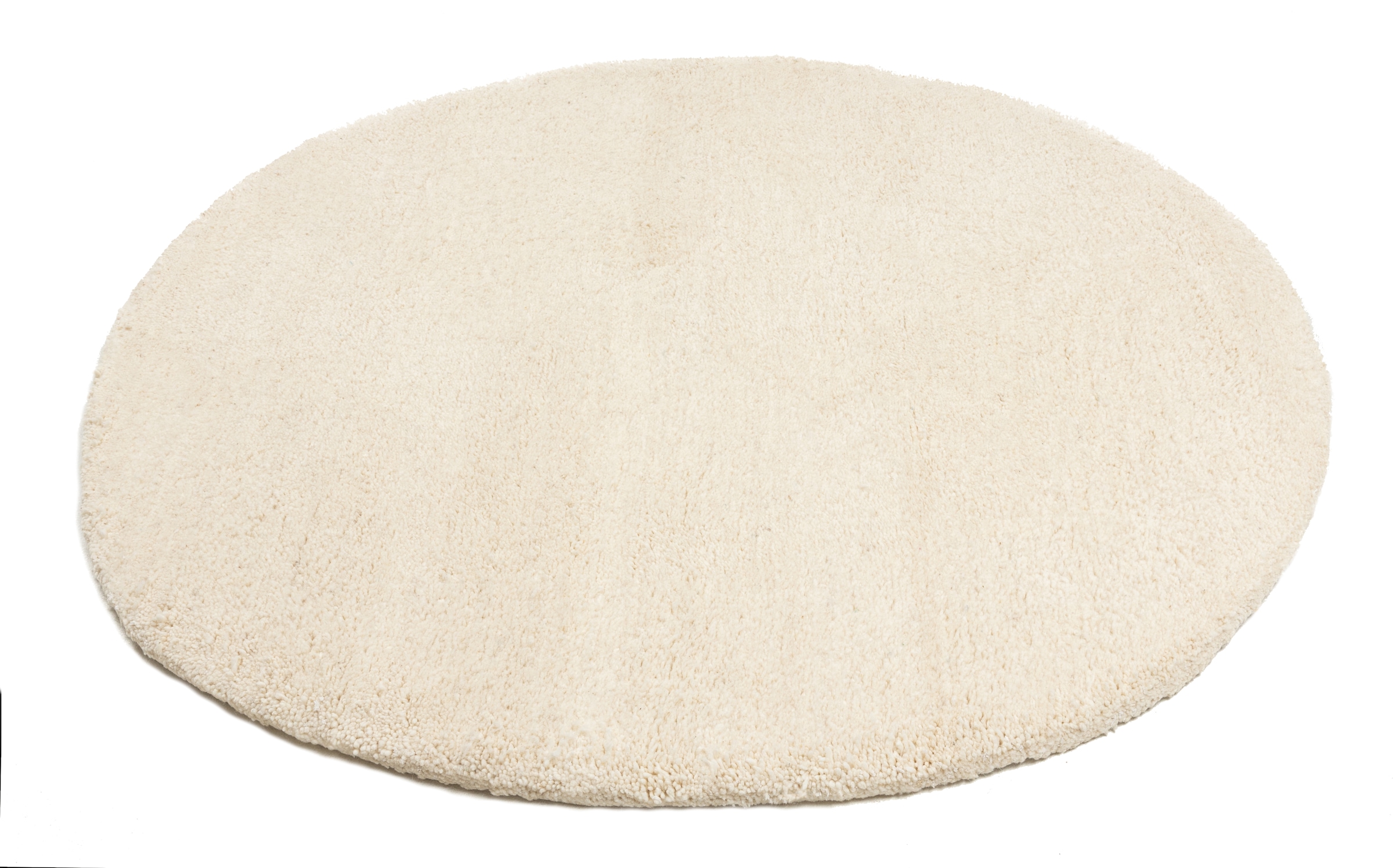 THEKO Wollteppich »Taza Royal« rund 24 mm Höhe echter Berber Teppich aus Marokko, reine Schurwolle, handgeknüpft