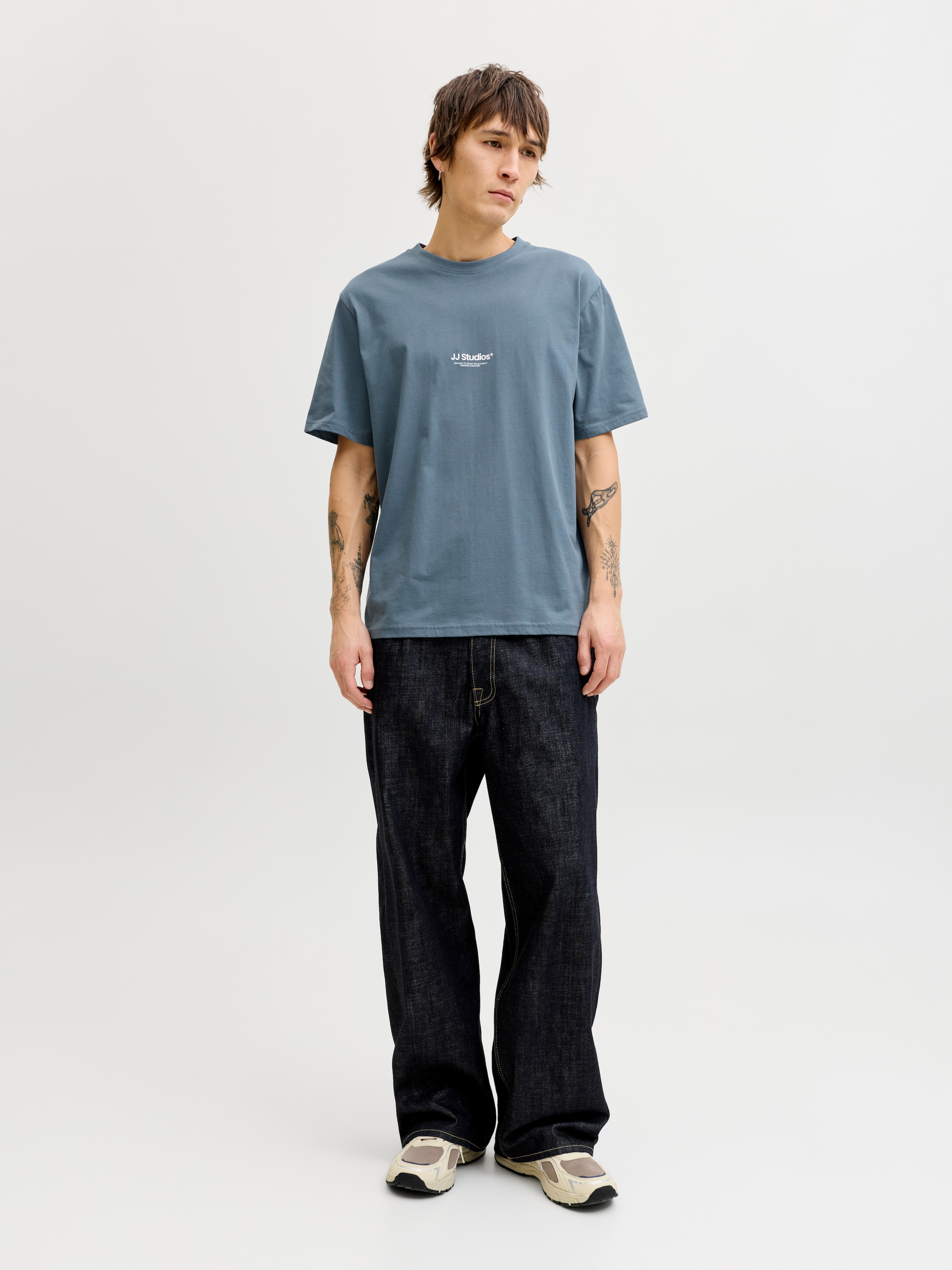 Jack & Jones T-shirt »JJESOHO TEE SS CREW NECK NOOS« coton, coupe décontractée