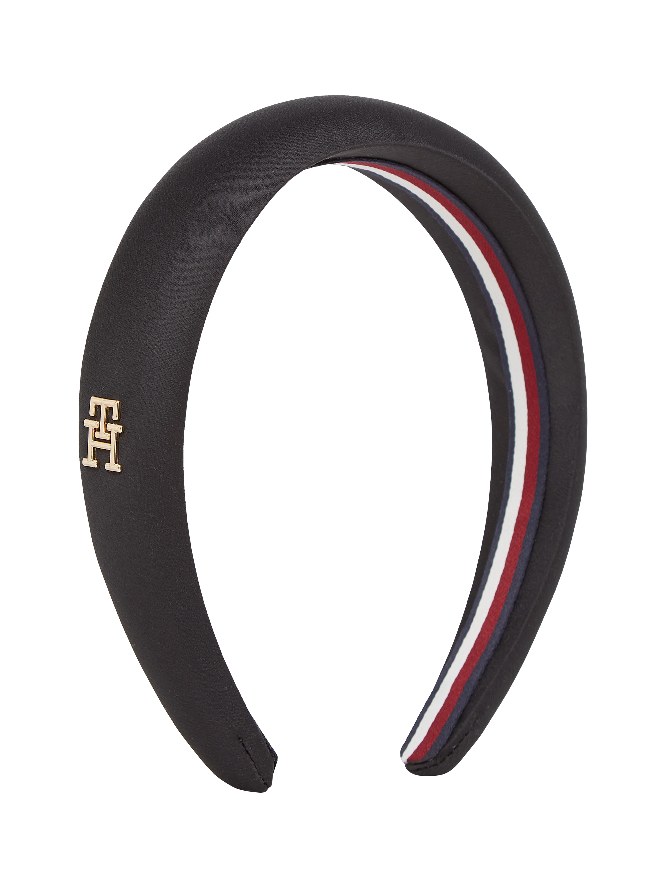 Tommy Hilfiger Stirnband »ELEVATED CHIC HEADBAND«, Logoemblem, weiche Haptik, Premium Haarreifen