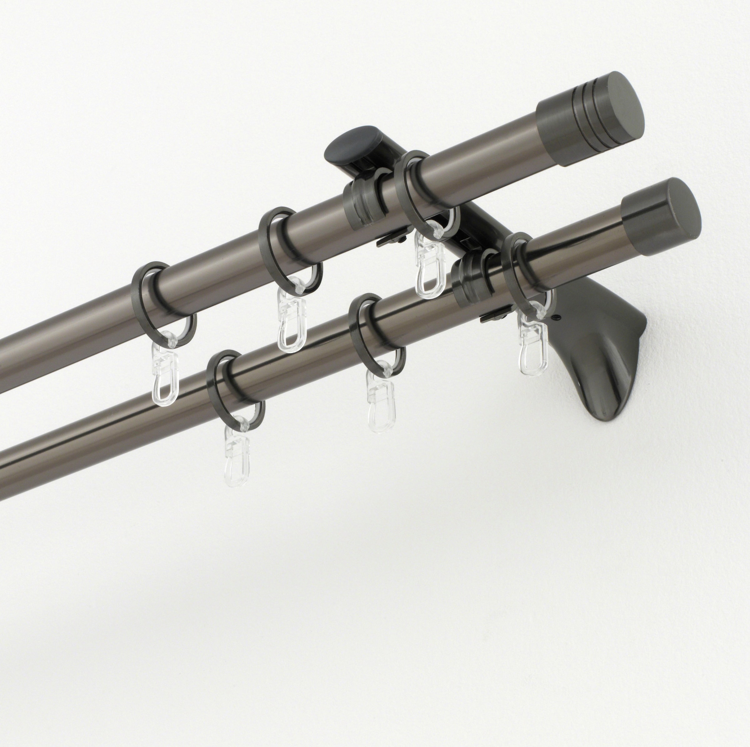 GARDINIA Tringle à rideaux »Chicago« Ø 20 mm Fixmass Serie Einzelprogramm Chicago Ø 20 mm