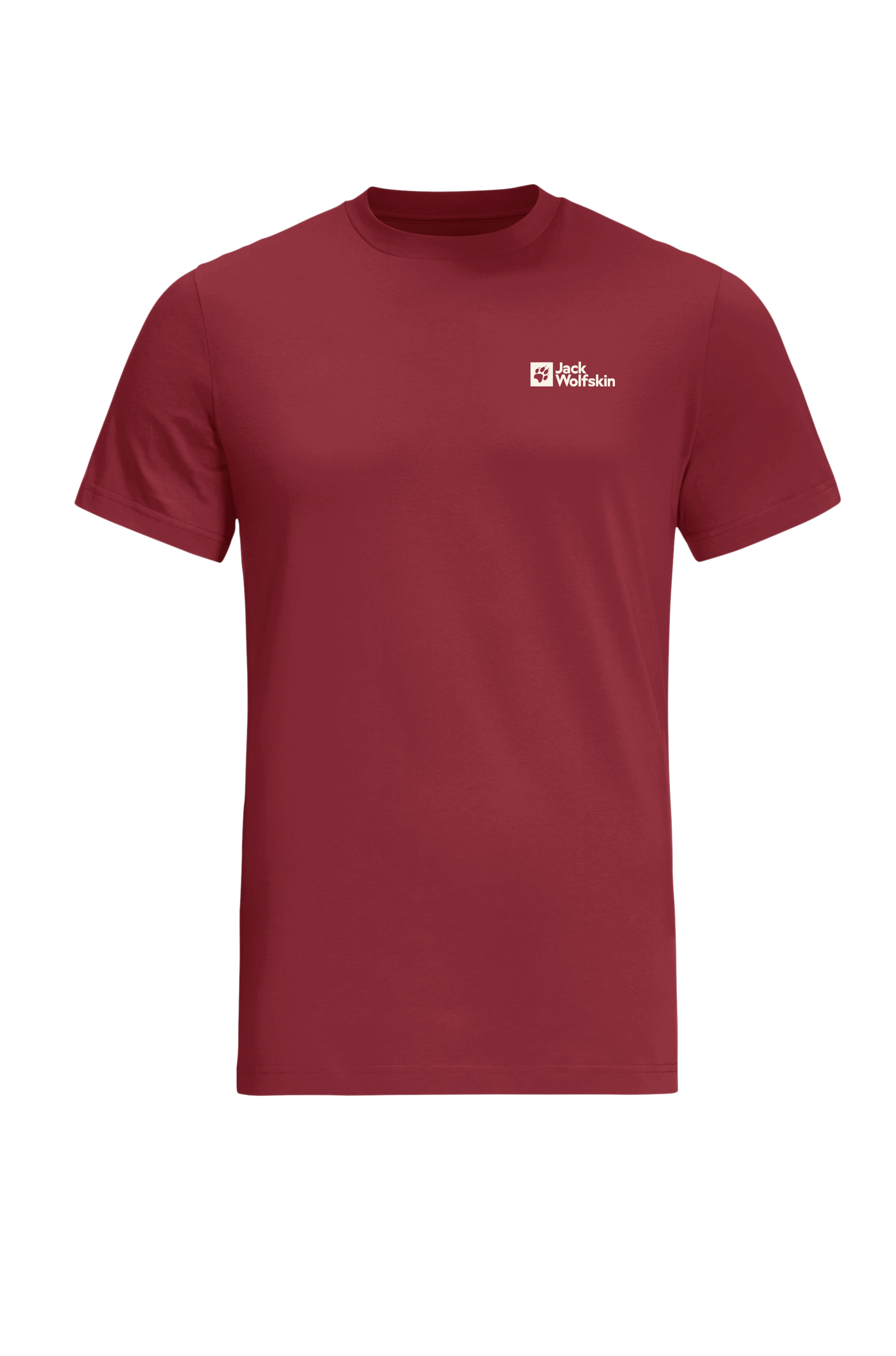 Jack Wolfskin T-Shirt »ESSENTIAL T M«, weiches, klassisches T-Shirt aus atmungsaktiver Bio-Baumwolle