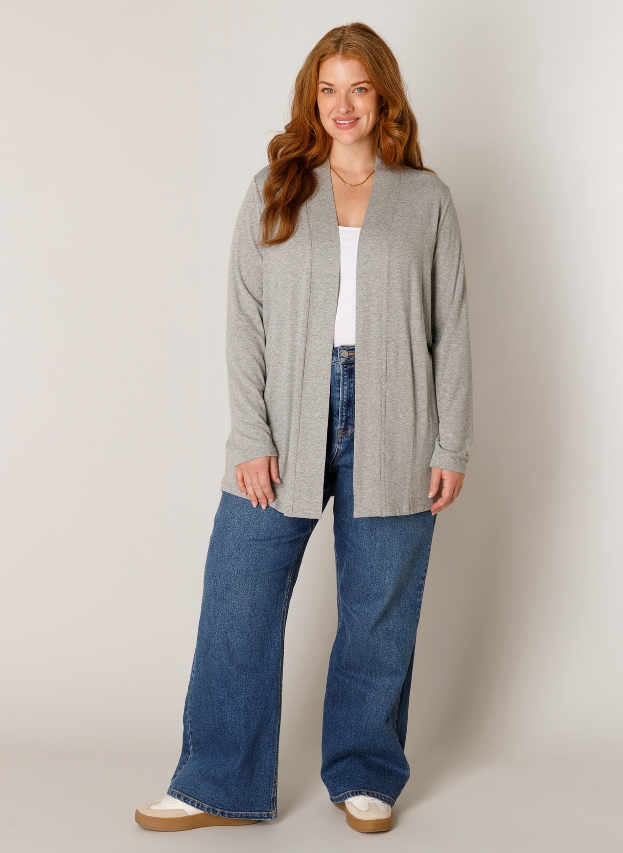 Base Level Curvy Strickjacke »Ayla« Grosse Grössen