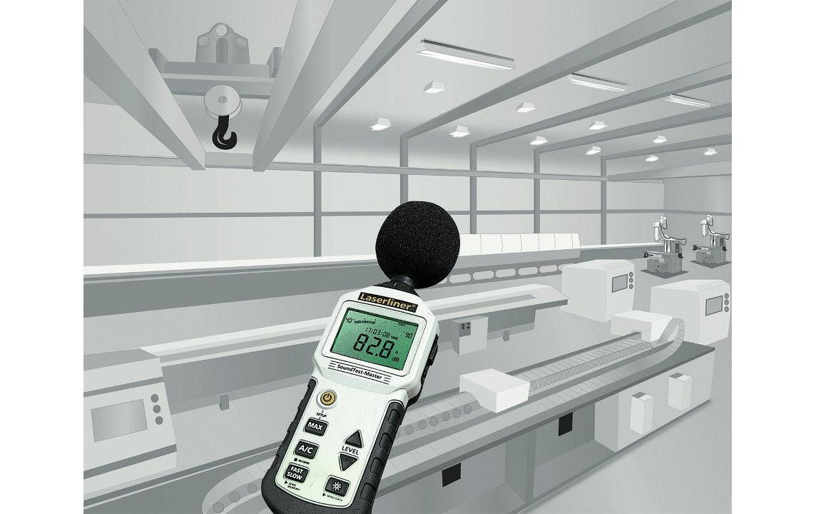Lasermessgerät »Laserliner Laserliner Schallpegelmessgerät SoundTest-Master«