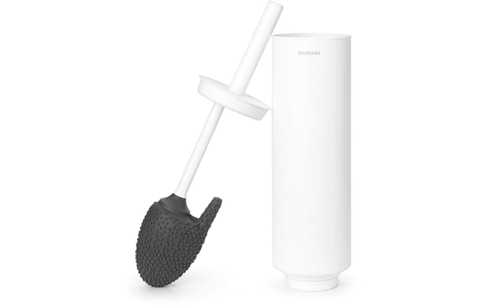 Brabantia WC-Garnitur »Mindset Weiss«, aus Kunststoff-Silikon