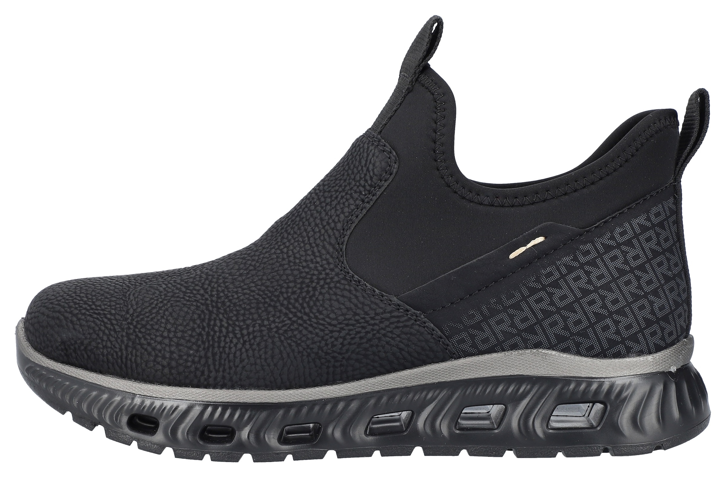 Rieker Schlupfboots, High-Top-Sneaker, Schlupfboots mit elastischem Schaft