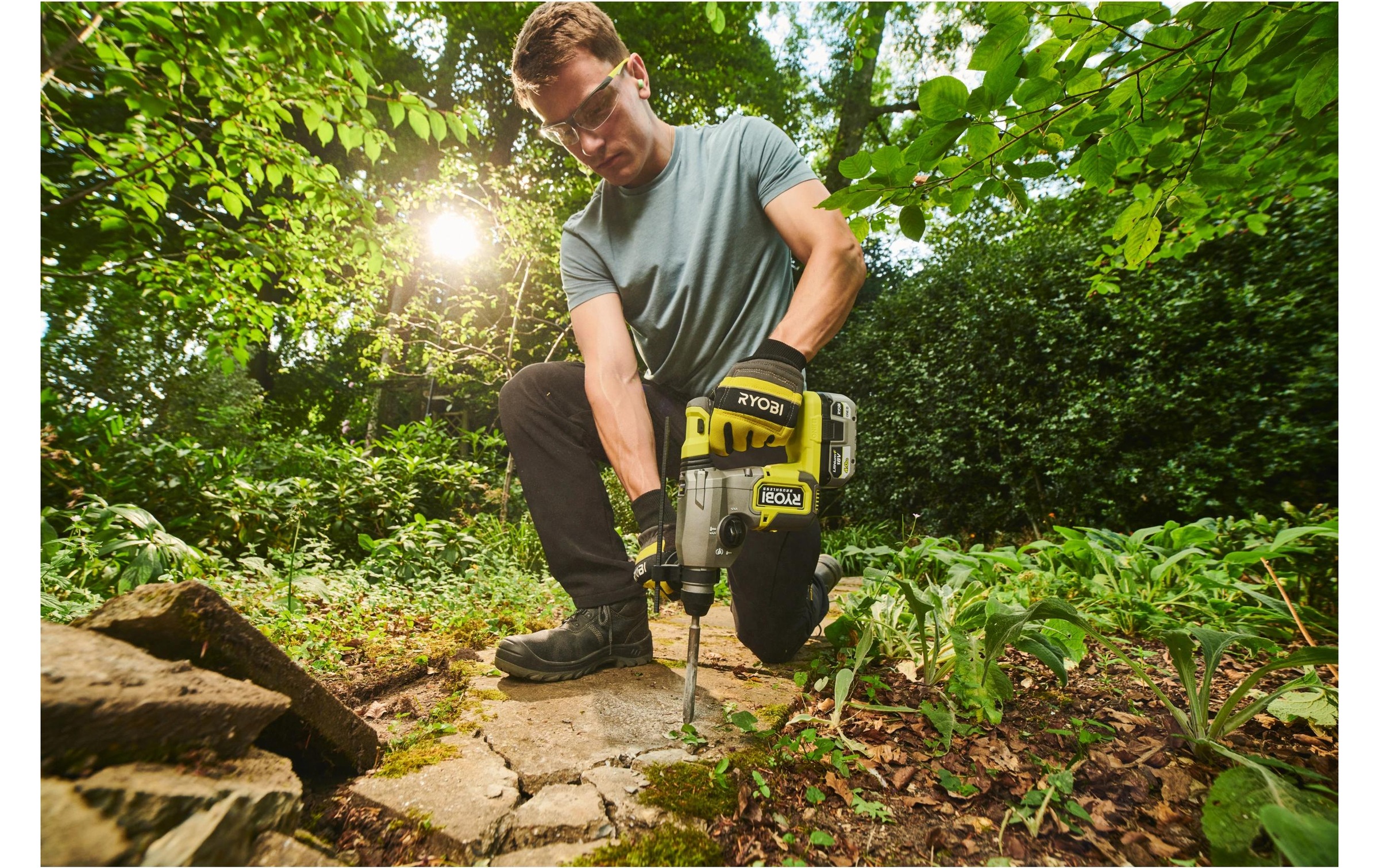 RYOBI Akku-Bohrhammer »RSDS18BL-0«