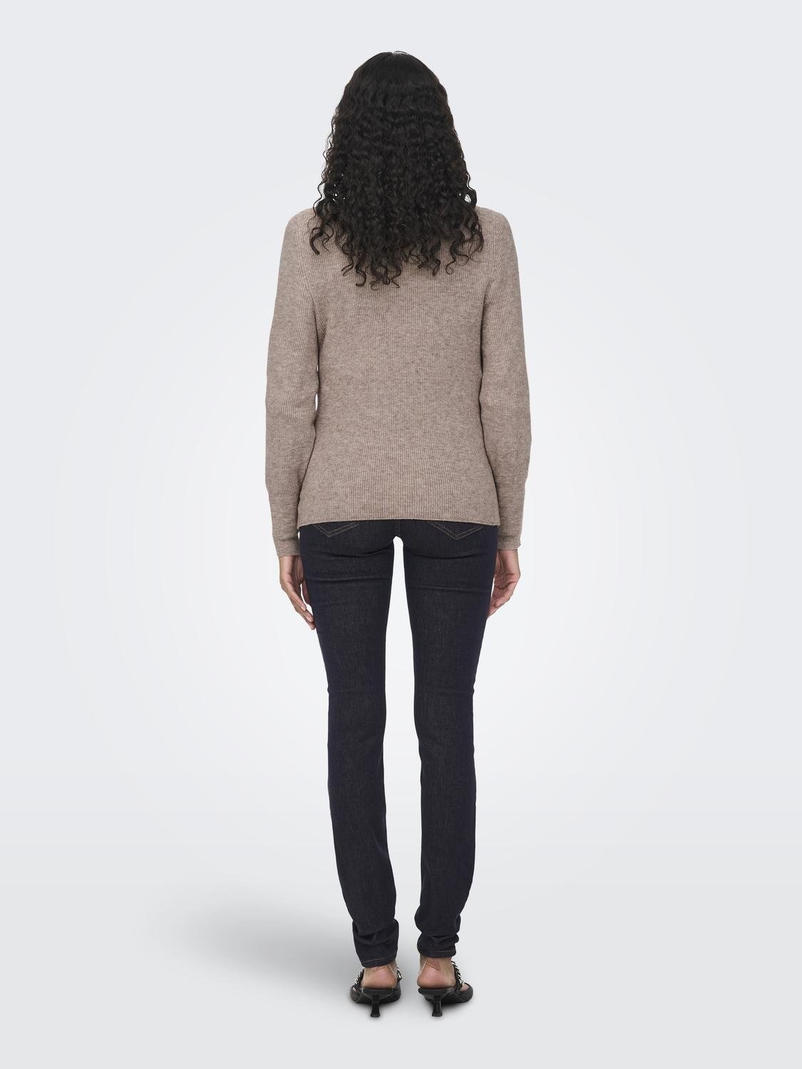 ONLY V-Ausschnitt-Pullover »ONLATIA L/S V-NECK CUFF KNT«
