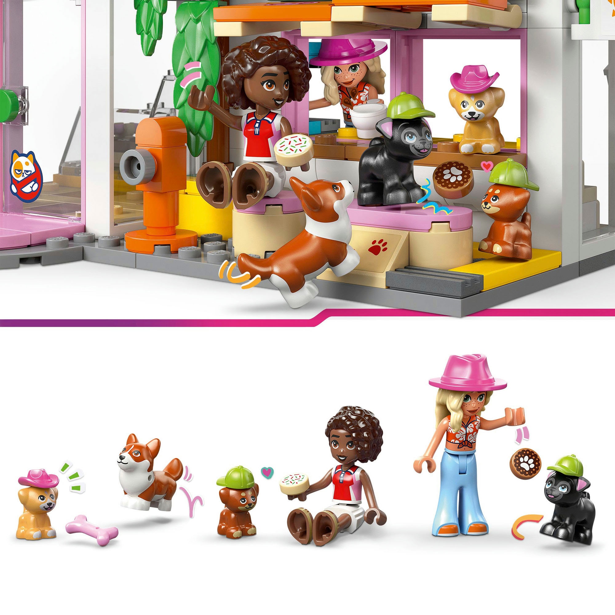 LEGO® Konstruktionsspielsteine »Hundekuchenbäckerei (42677), LEGO Friends« Made in Europe