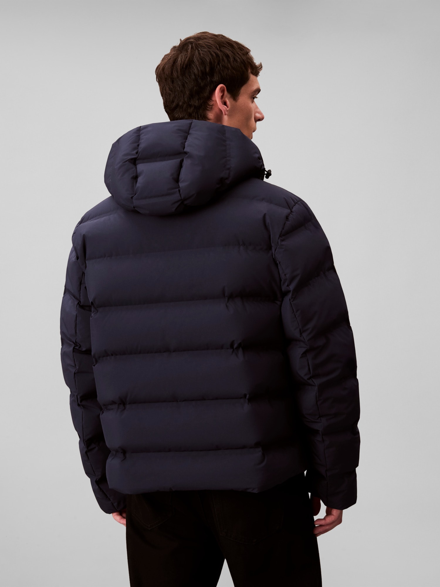 Calvin Klein Veste matelassée »LS QUILTED BONDED CHANNEL HD PUF« ohne Kapuze Mit Rundhalsausschnitt, regular fit