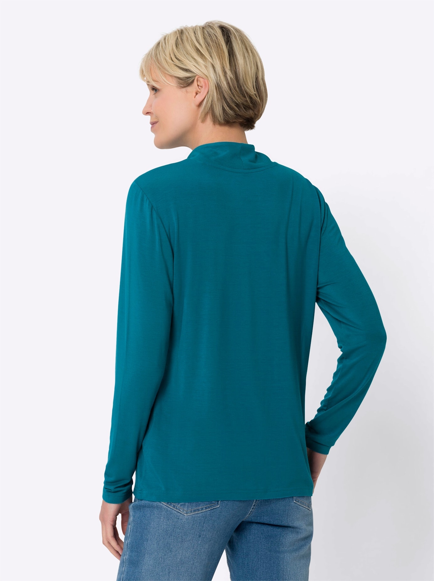 Classic Basics Stehkragenshirt »Rollkragen-Shirt«