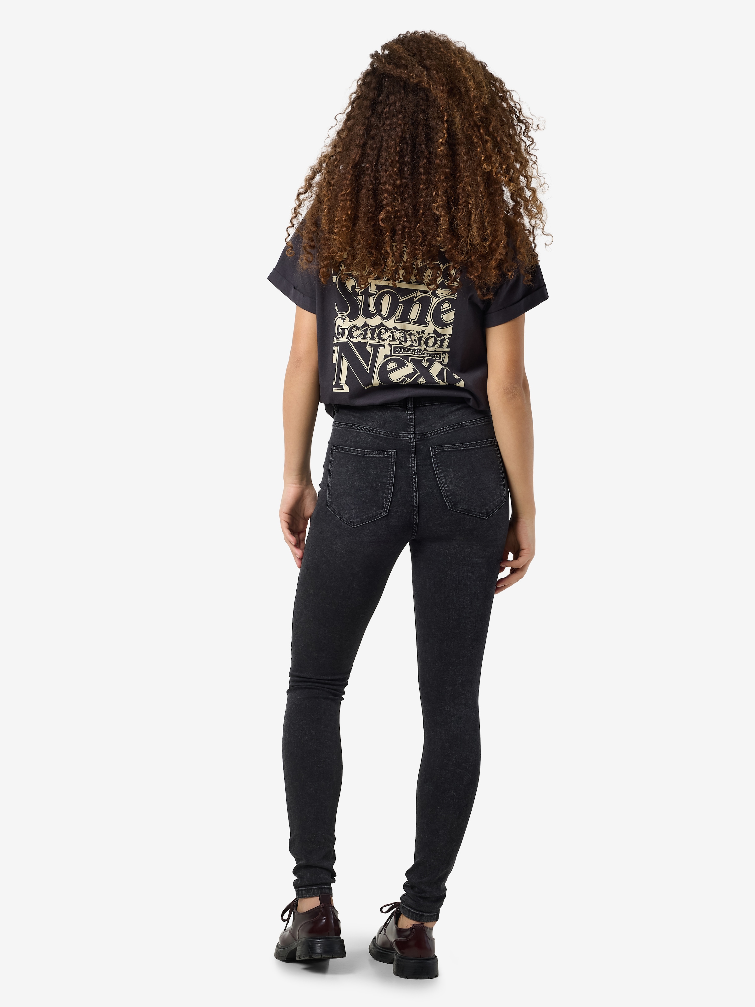 Noisy may High-waist-Jeans »NMCALLIE HW SKINNY JEAN VI481BL FWD NOOS«