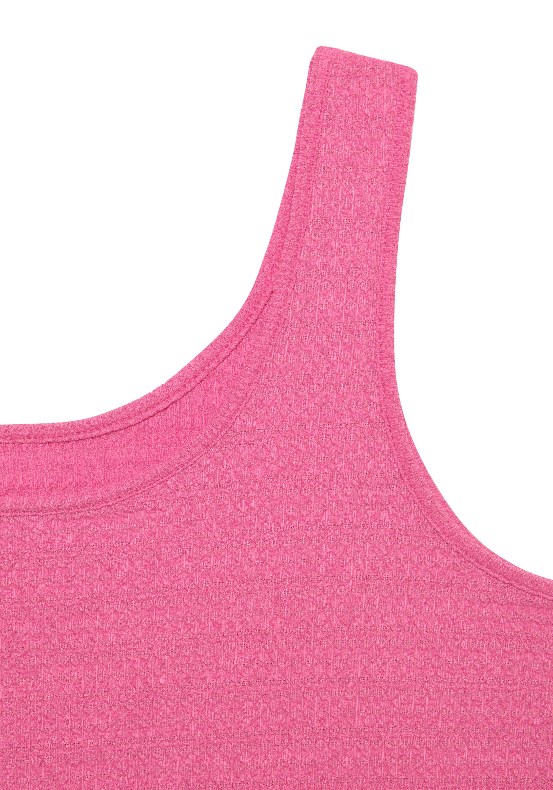 Vivance Strandtop »mit Tanktopträgern, Rundhals,«, (Packung, 2 tlg.), aus bügelfreier Crêpe-Ware