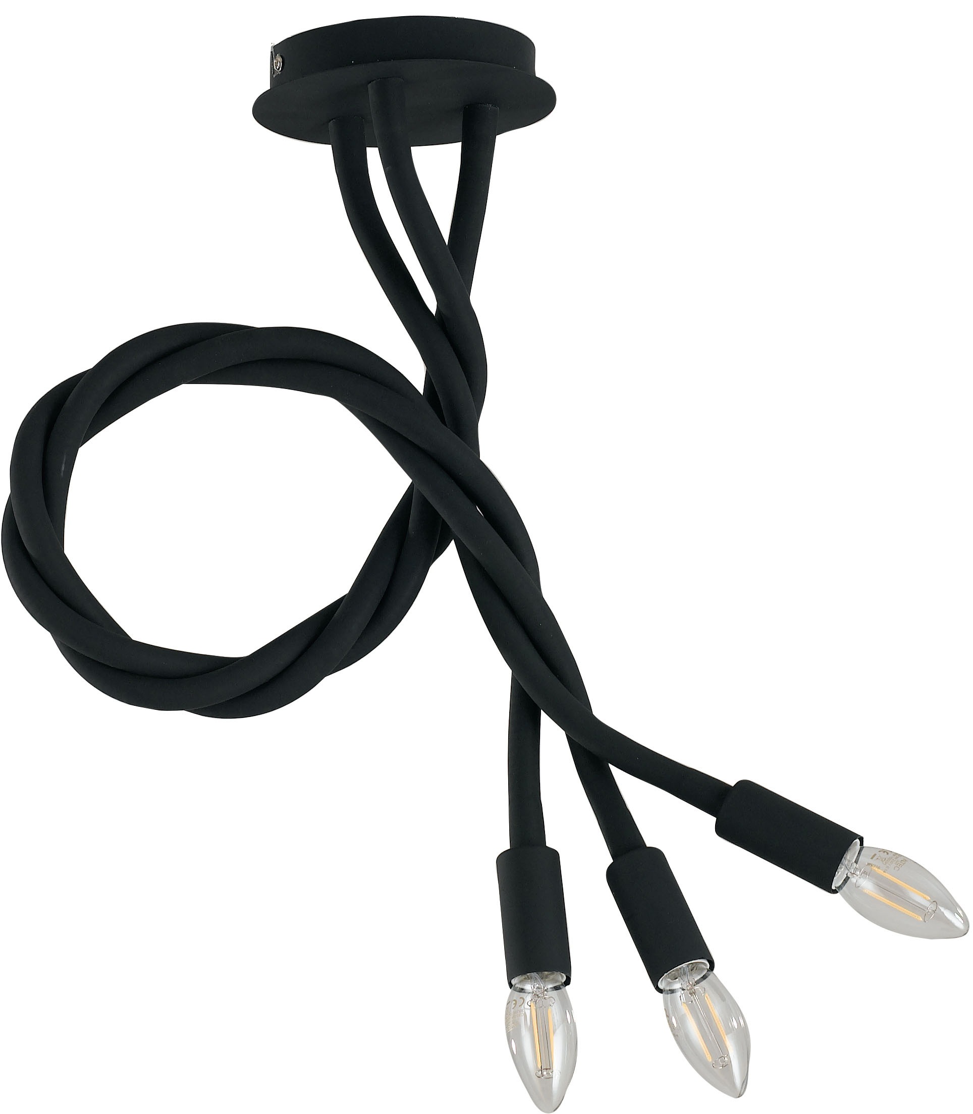 Image of LUCE Design Deckenleuchte »I-LOVER-3-NERO«, E14, 1 St. bei Ackermann Versand Schweiz