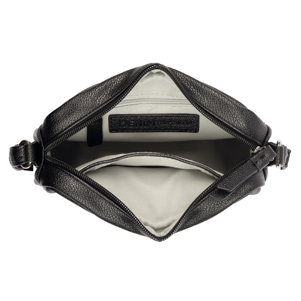 TOM TAILOR Denim Sac à main »Aveline« Sac bandoulière femme, sac épaule avec logo 3D brillant