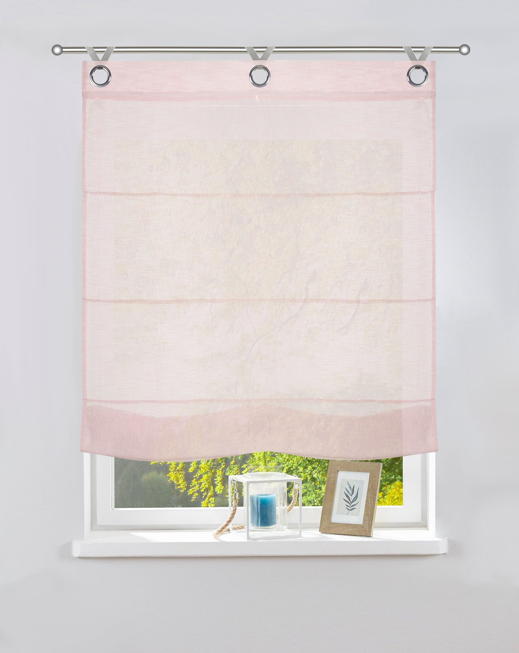 Image of andas Raffrollo »Fiete«, mit Ösen, monochrom, verschiedene Grössen bei Ackermann Versand Schweiz