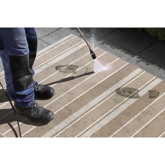 NORTHRUGS Teppich »Strap«, rechteckig, In- & Outdoor, Teppich, Streifen,  Balkon, Terrasse, Garten, Wohnzimmer versandkostenfrei auf