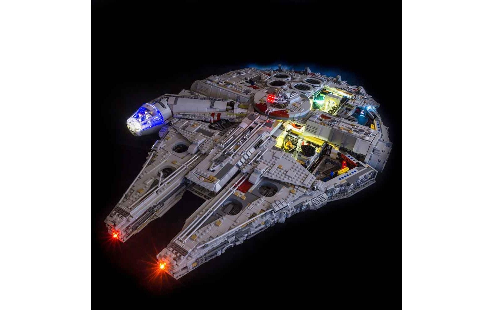 Konstruktionsspielsteine »LEGO Millennium Falcon #75192 Light Kit«, (59 St.)