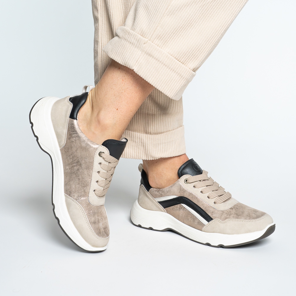 Ara Plateausneaker »BOSTON«  Freizeitschuh, Schnürschuh mit Hight Soft-Ausstattung, H-Weite