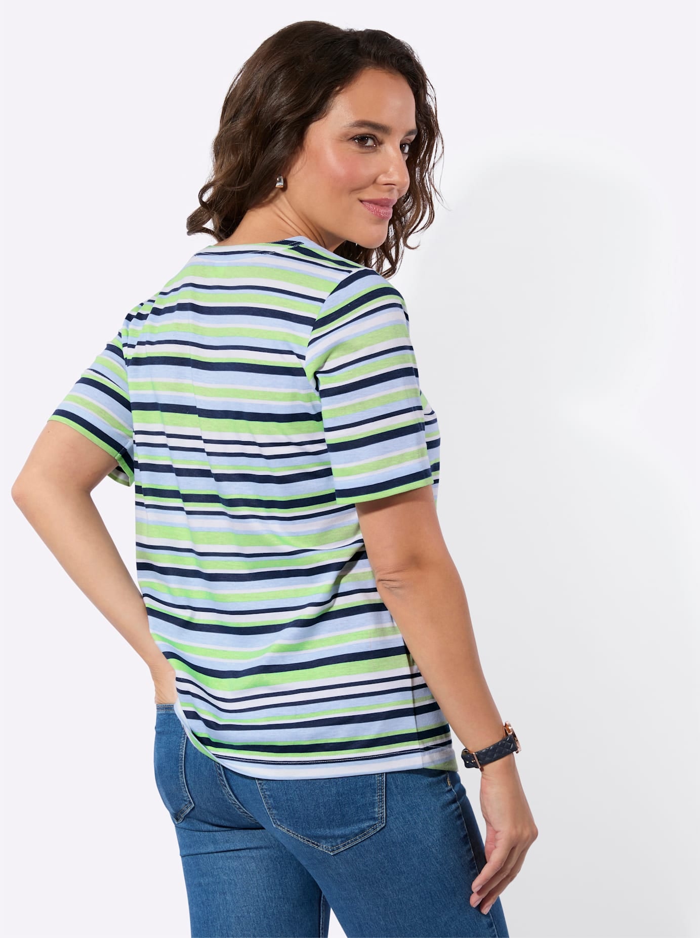 Casual Looks T-shirt à manches courtes »Ringelshirt« 1 pièces