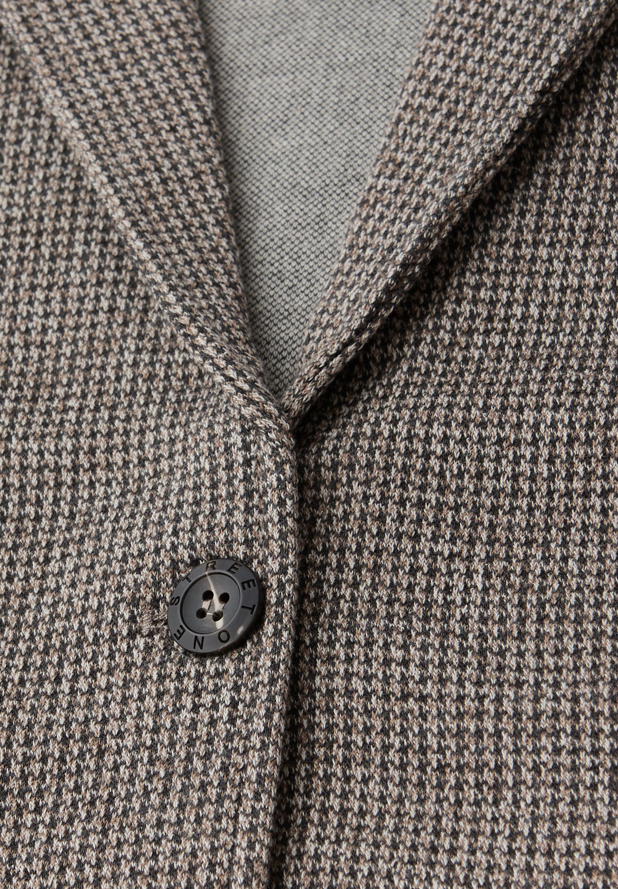 STREET ONE Veste blazer meliert, mit klassischem Reverskragen