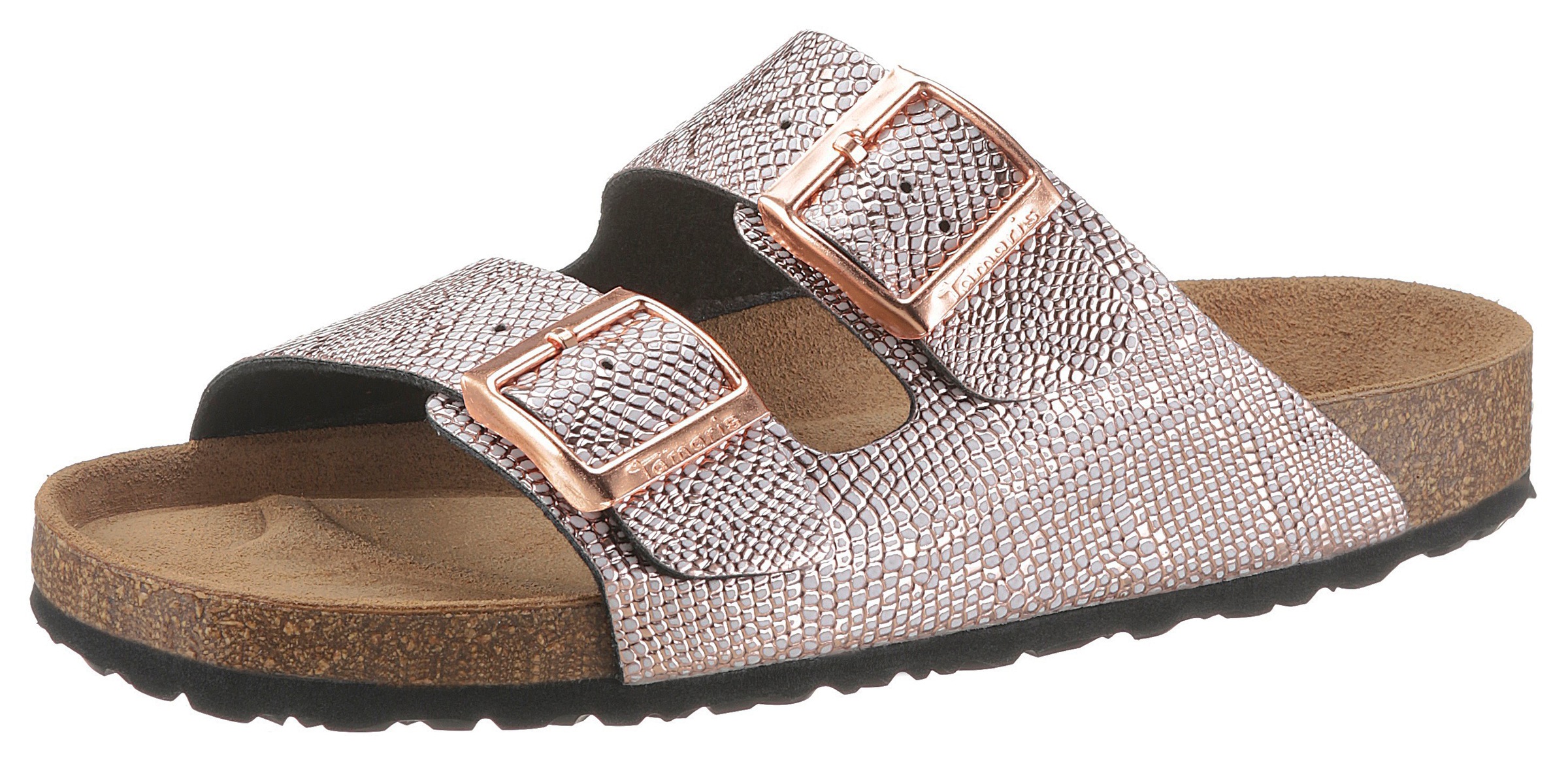 Image of Tamaris Pantolette »CORRA«, im schönen Metallic-Look bei Ackermann Versand Schweiz
