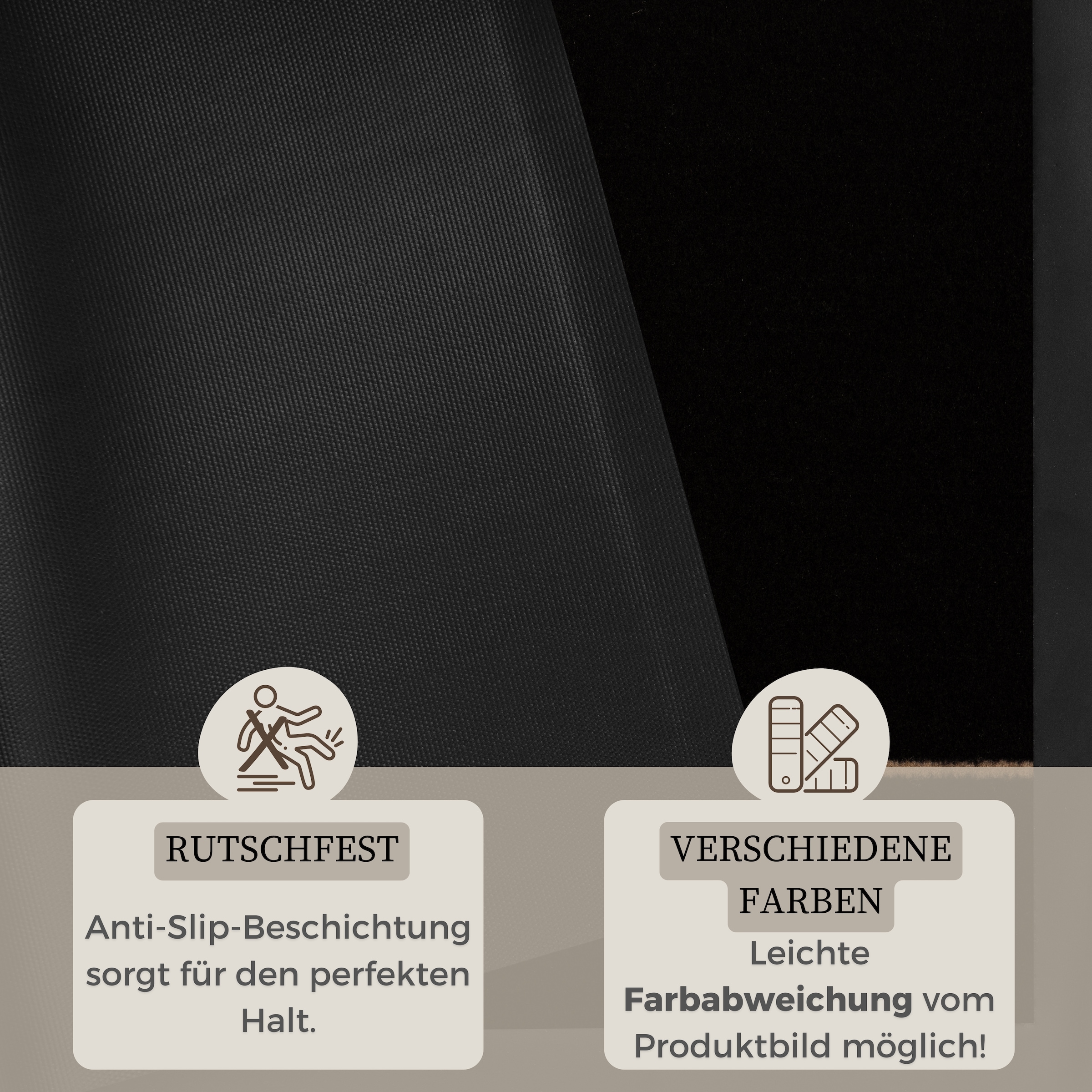 HANSE Home Fussmatte »Cozy Welcome, Türmatte«, rechteckig, 5 mm Höhe, Waschbar, Schmutzfangmatte, Outdoor, Innen, Rutschfest, Wetterfest
