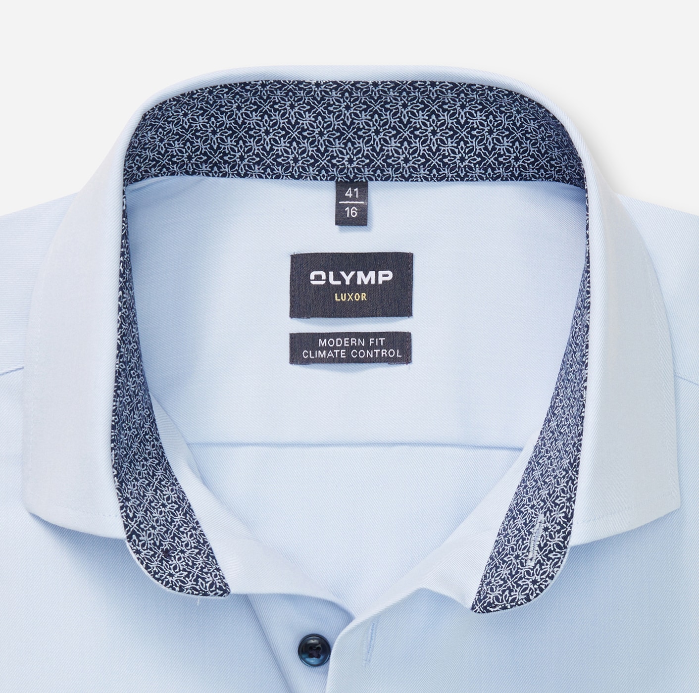 OLYMP Chemise à manches longues »Luxor 24/Seven« Climate Control, modern fit, Businesshemd, Global Kentkragen