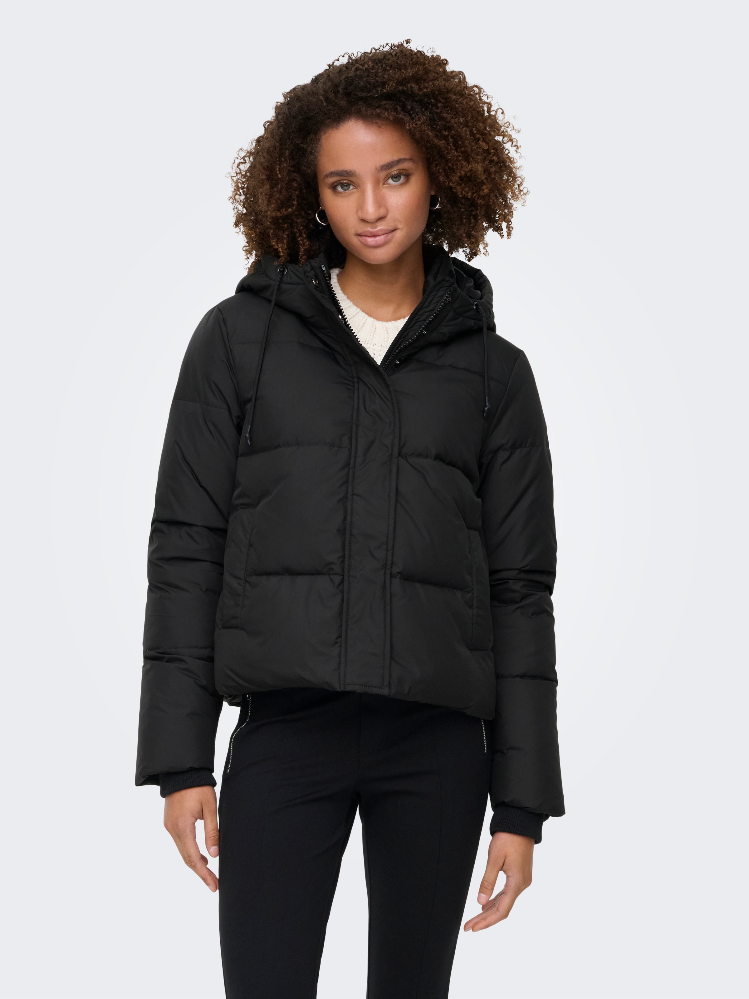 Image of ONLY Steppjacke "ONLALICE SHORT DOWN JACKET NOOS OTW" mit Kapuze