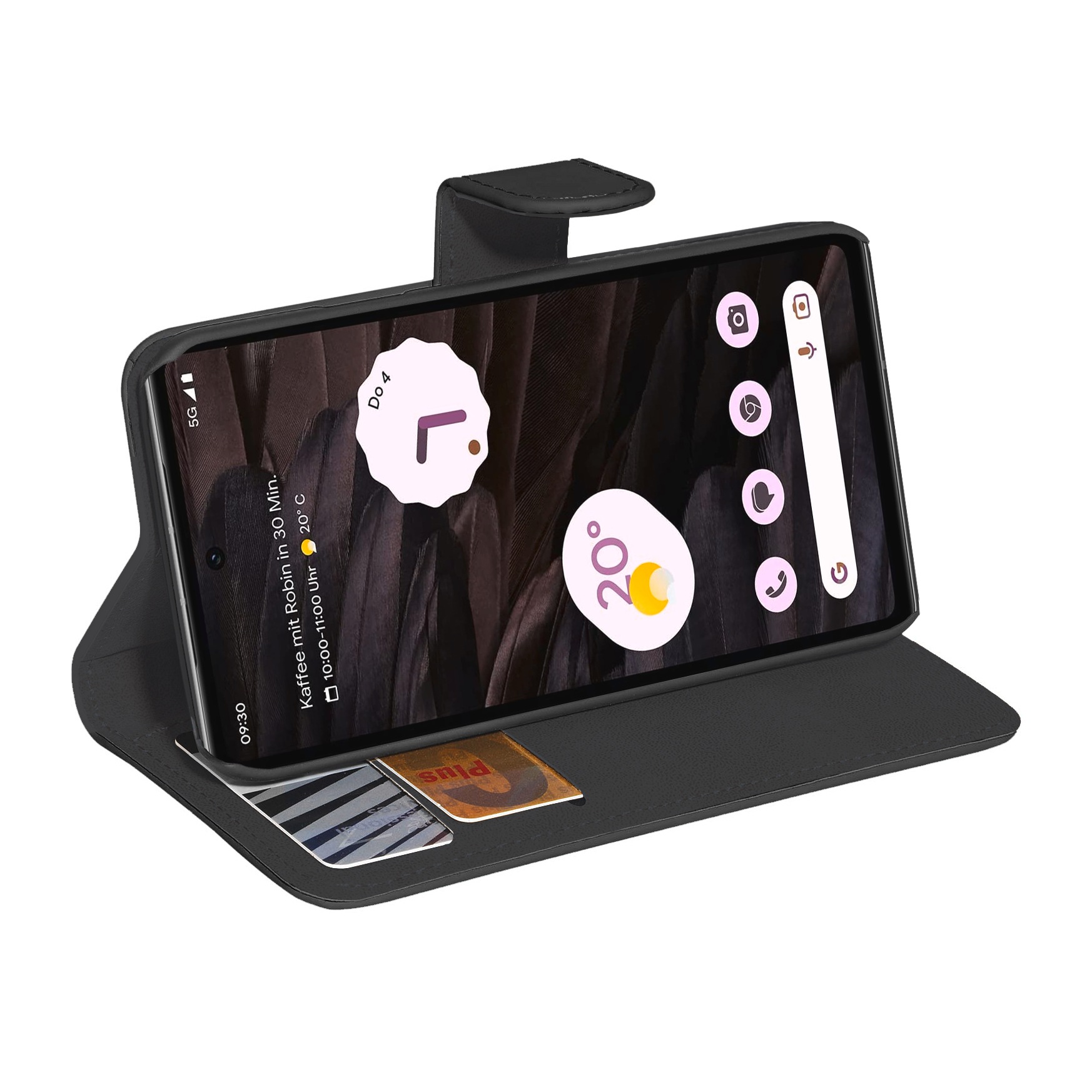 PEDEA Backcover »Book Cover Classic für Google Pixel 8« Handyhülle, Schutzhülle