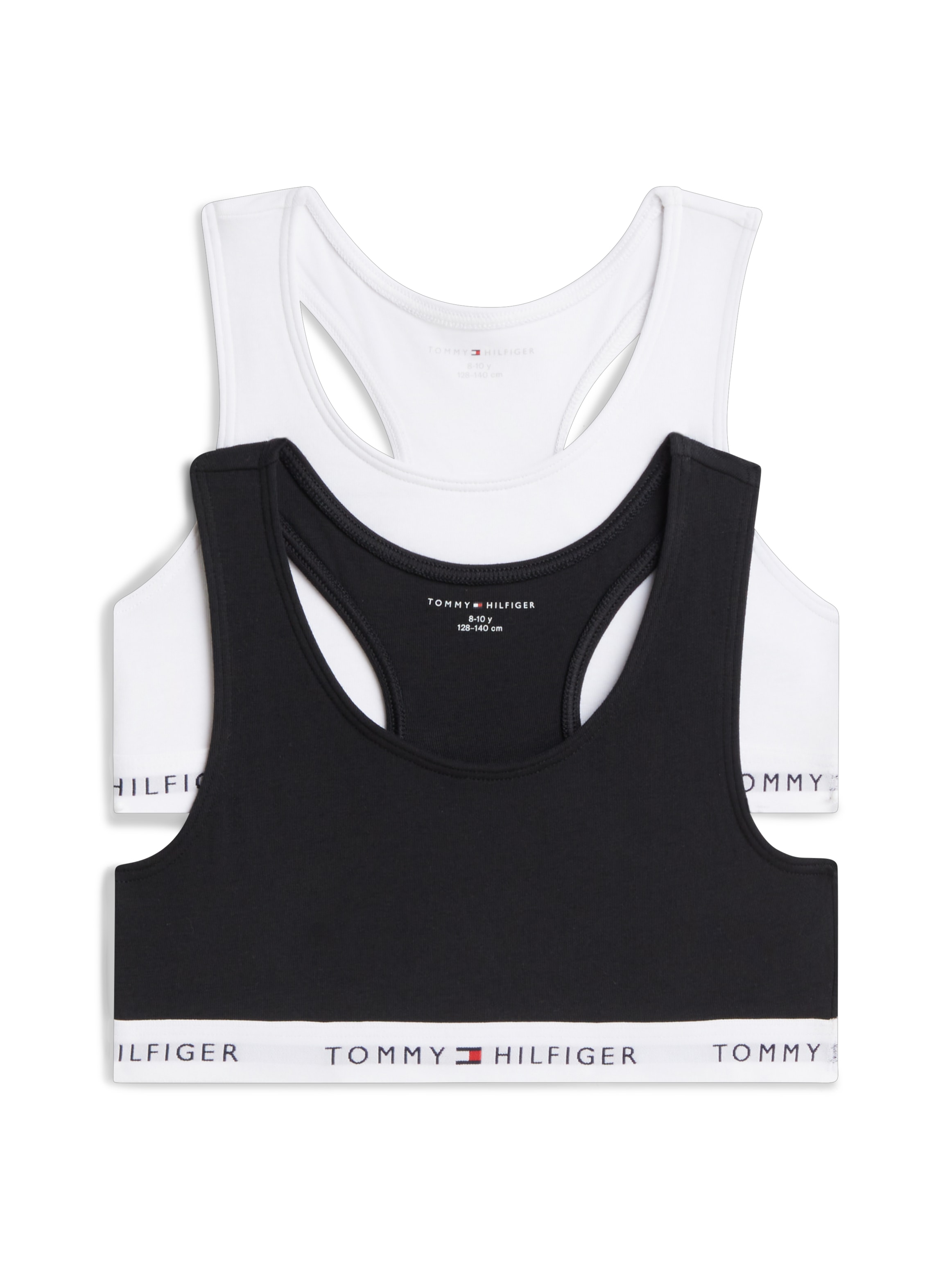 Image of Tommy Hilfiger Underwear Bralette "2PK" 2 Racerback-Bralettes mit Tommy-Logos