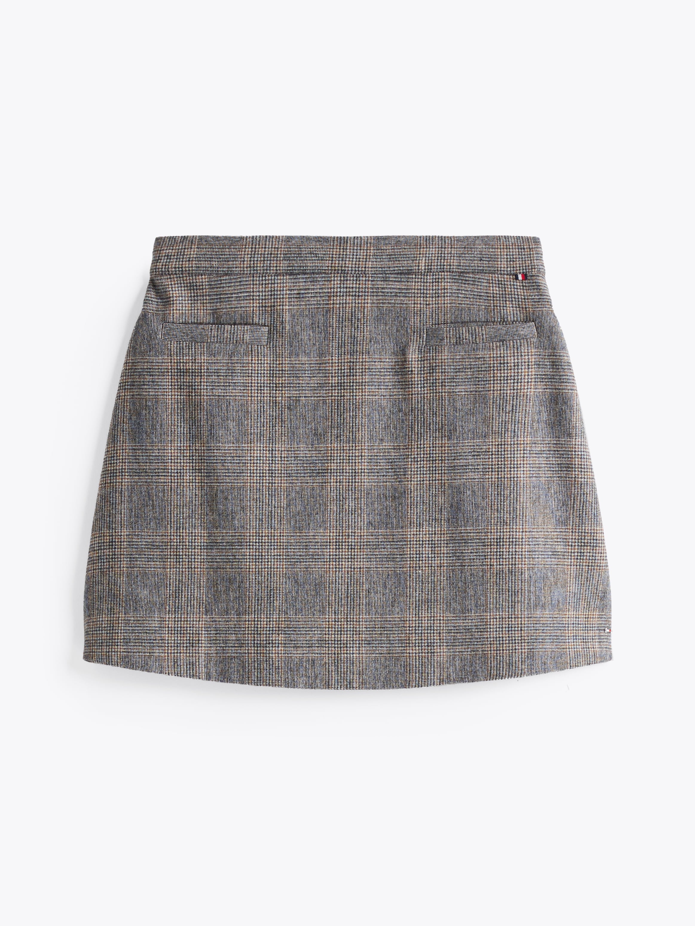 Tommy Hilfiger A-Linien-Rock »WOOL MIX CHECK MINI SKIRT«, im Karodessin