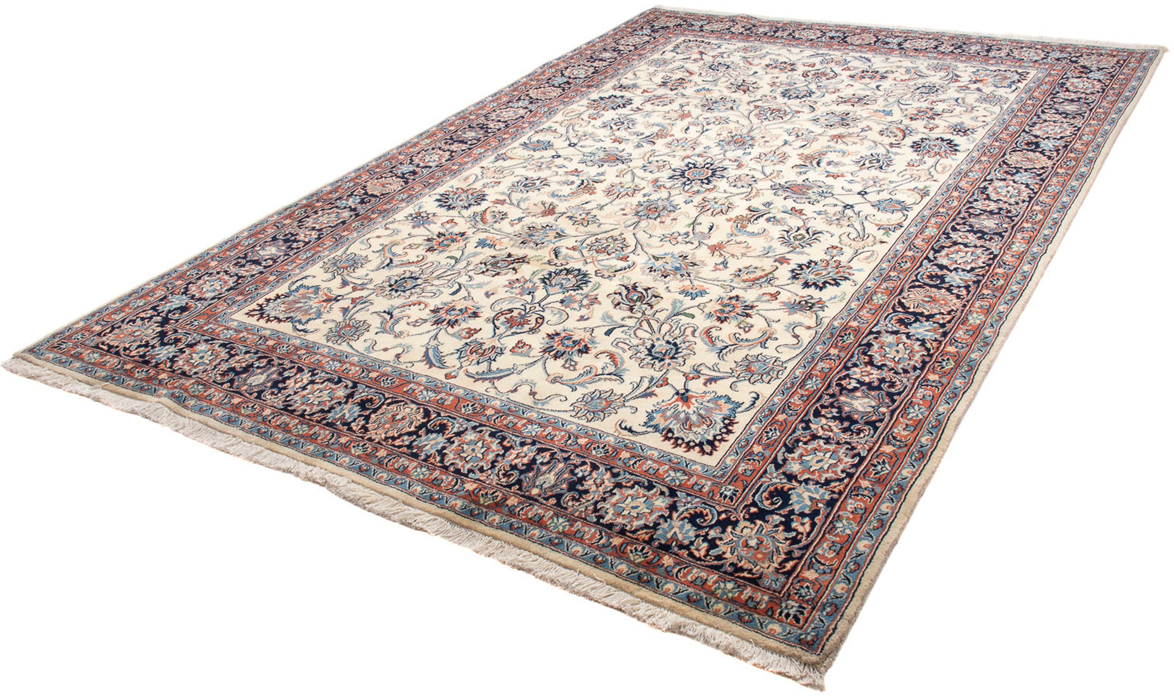 Image of morgenland Orientteppich »Perser - Classic - 300 x 202 cm - beige«, rechteckig, 10 mm Höhe, Wohnzimmer, Handgeknüpft, Einzelstück mit Zertifikat bei Ackermann Versand Schweiz