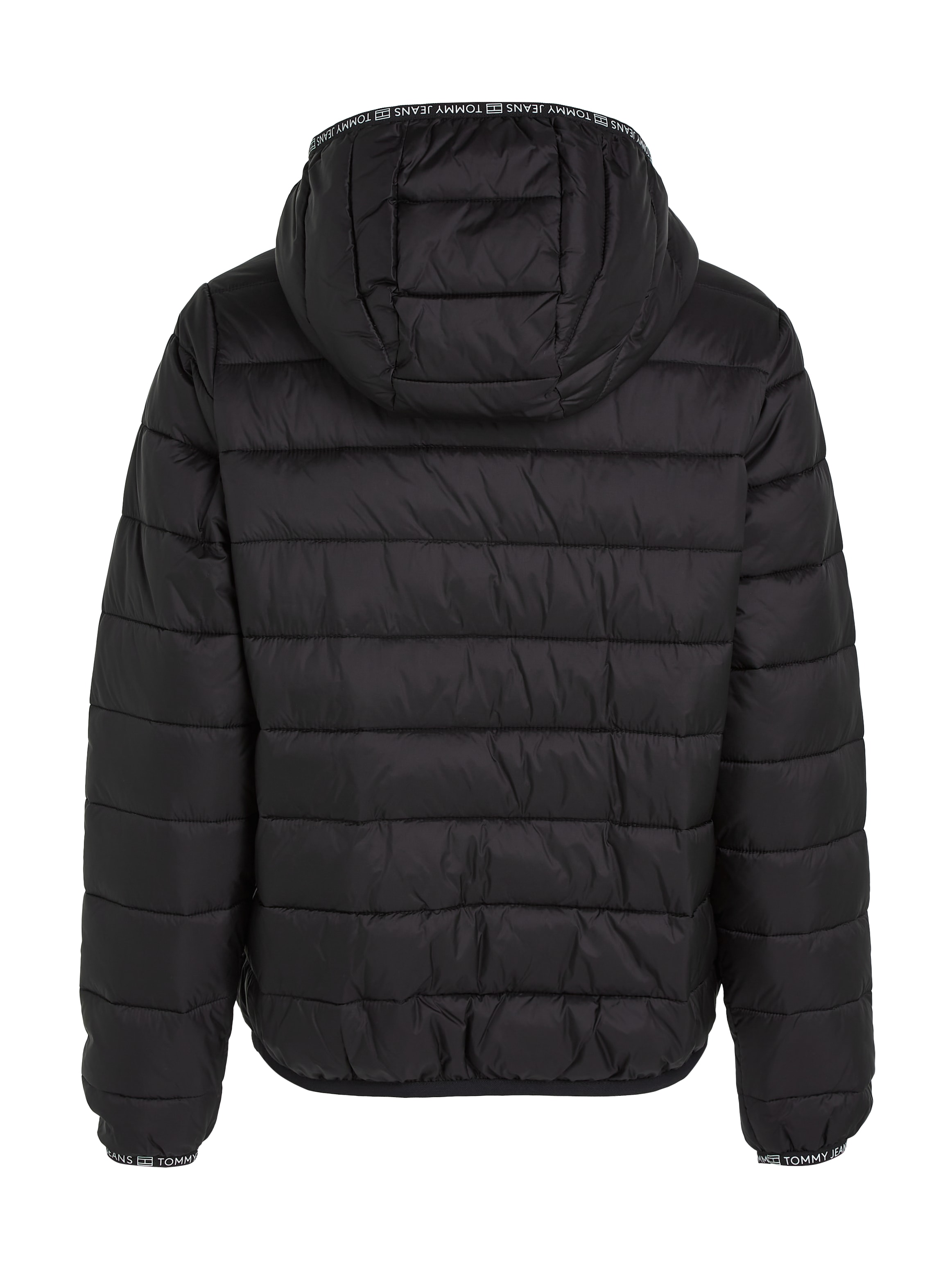 Tommy Jeans Curve Steppjacke »TJW QUILTED TAPE HOOD JACKET EXT«, mit Kapuze, Grosse Grössen