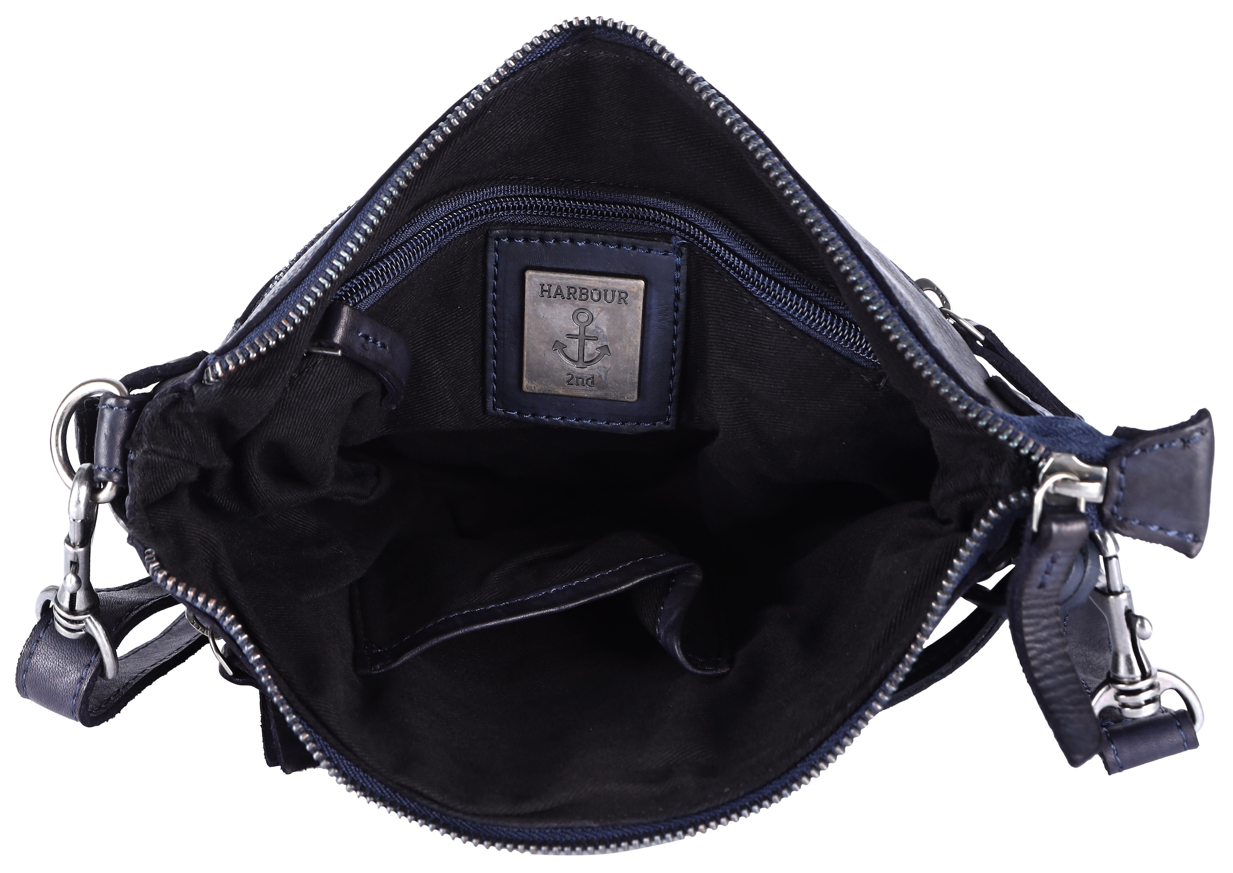 HARBOUR 2nd Handtasche »Isalie2« Umhängetasche, Schultertasche, Tragetasche Anker Anhänger