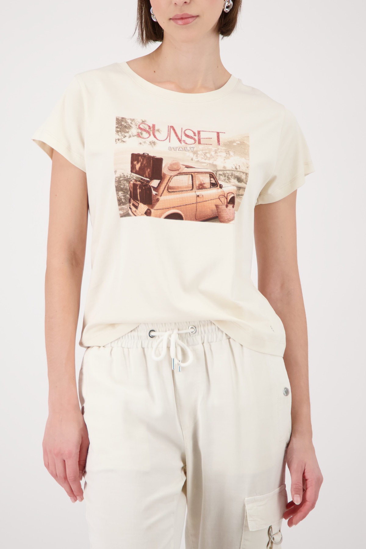 Image of Monari T-Shirt "Shirt Auto" Regular fit mit Autoprint