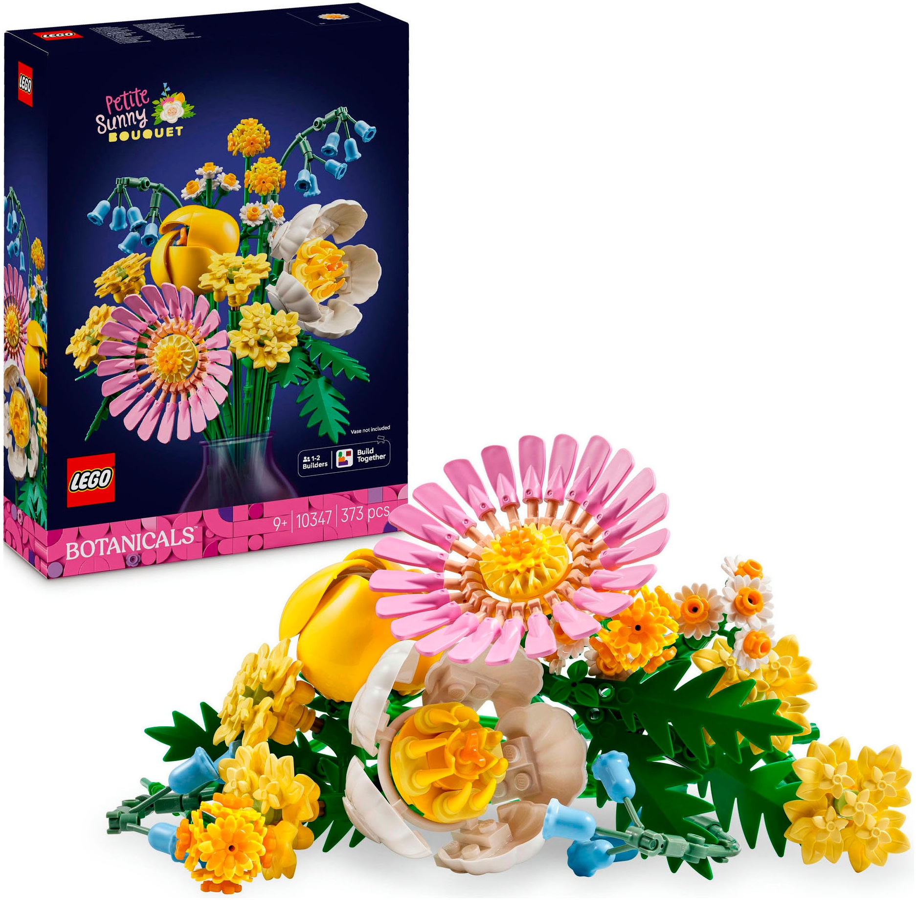 Image of LEGO Konstruktionsspielsteine "Kleiner Sommerstrauss (10347), LEGO Botanicals" Made in Europe